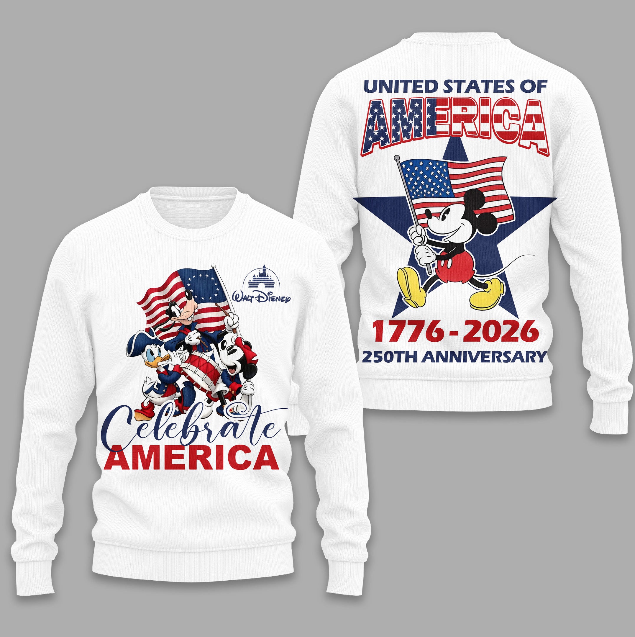 Premium MCK 250th Anniversary Celebrate America 3D Shirt TD