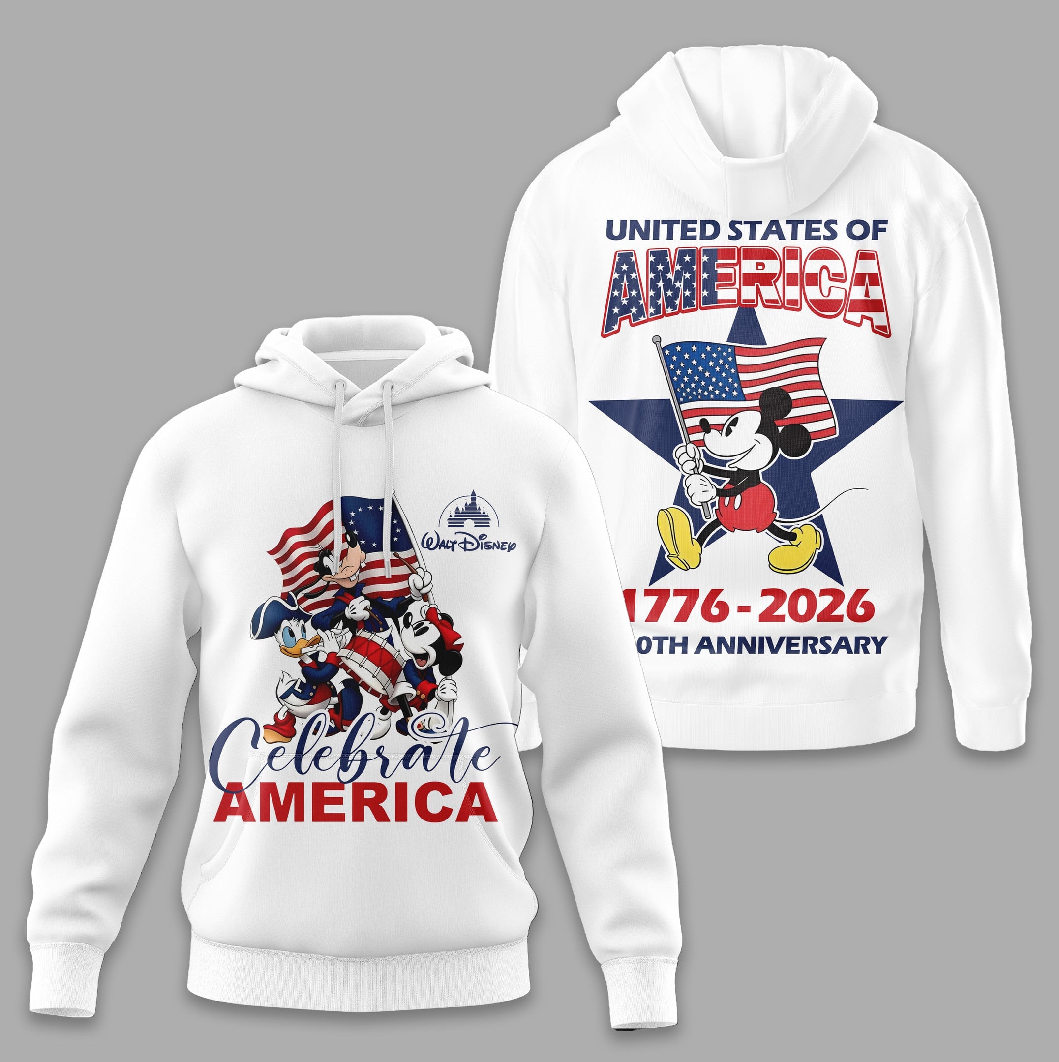 Premium MCK 250th Anniversary Celebrate America 3D Shirt TD