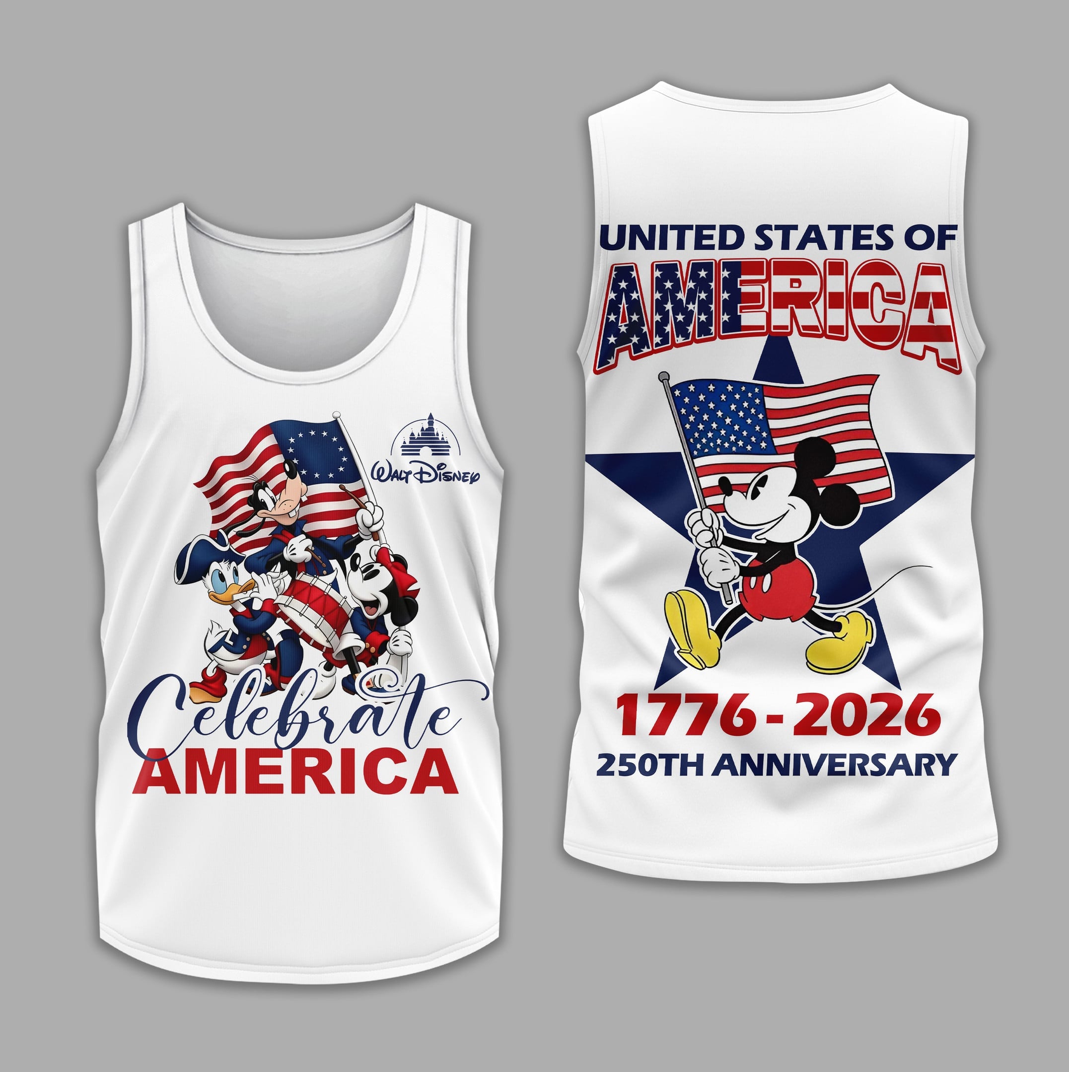 Premium MCK 250th Anniversary Celebrate America 3D Shirt TD