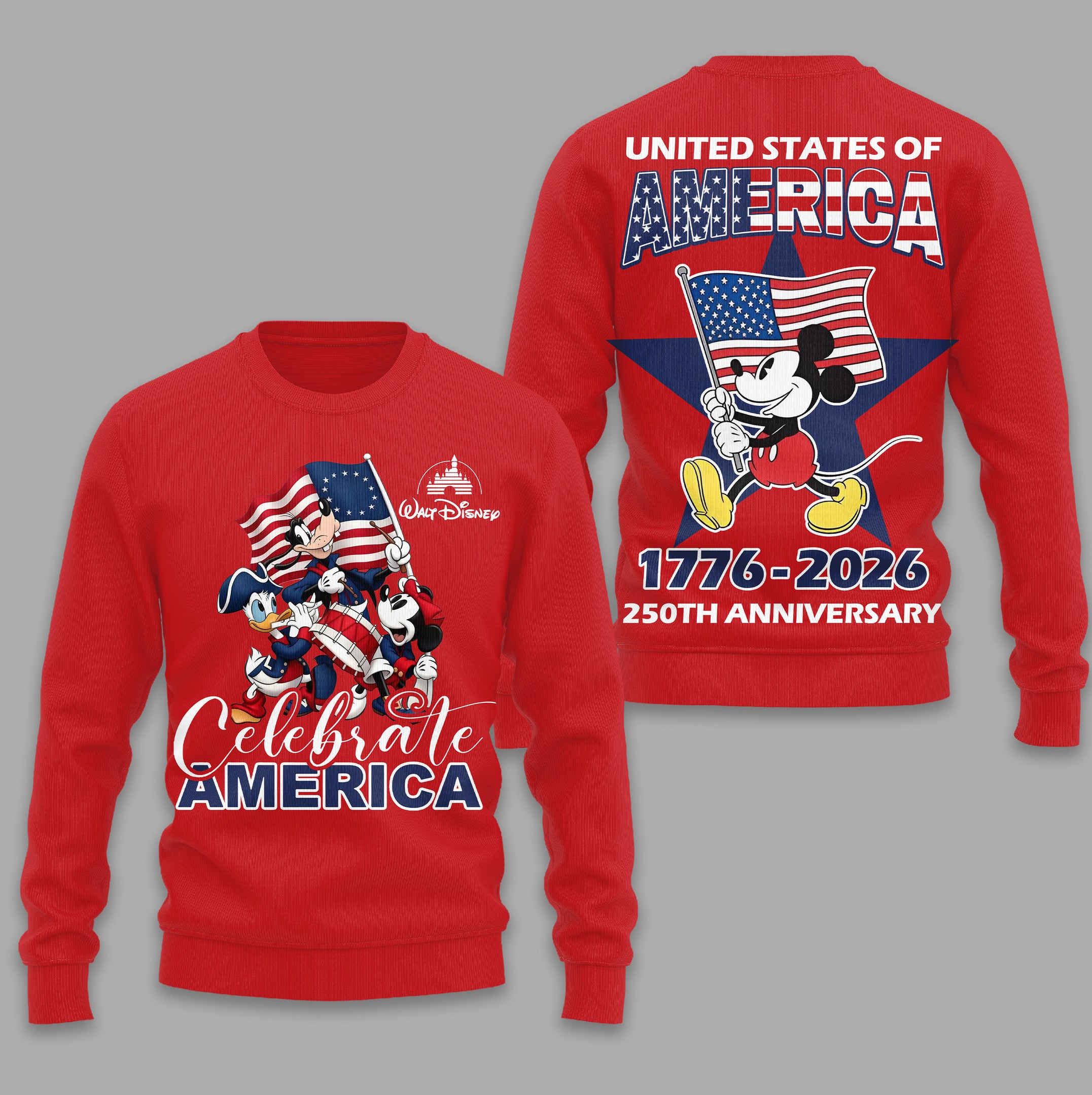 Premium MCK 250th Anniversary Celebrate America 3D Shirt TD