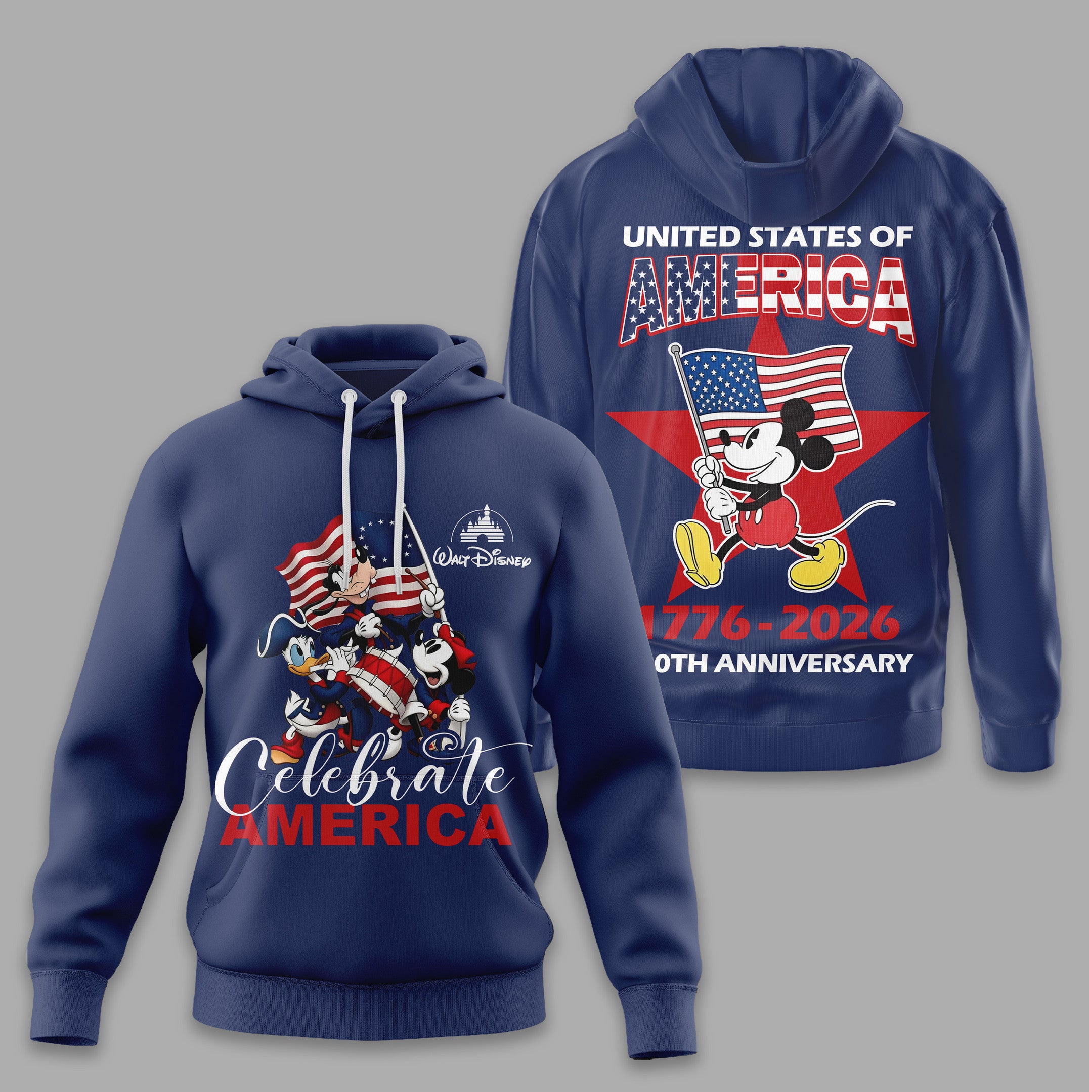 Premium MCK 250th Anniversary Celebrate America 3D Shirt TD