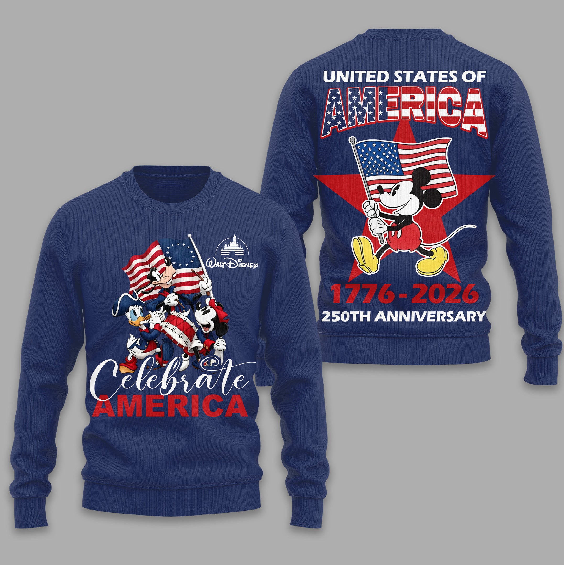 Premium MCK 250th Anniversary Celebrate America 3D Shirt TD