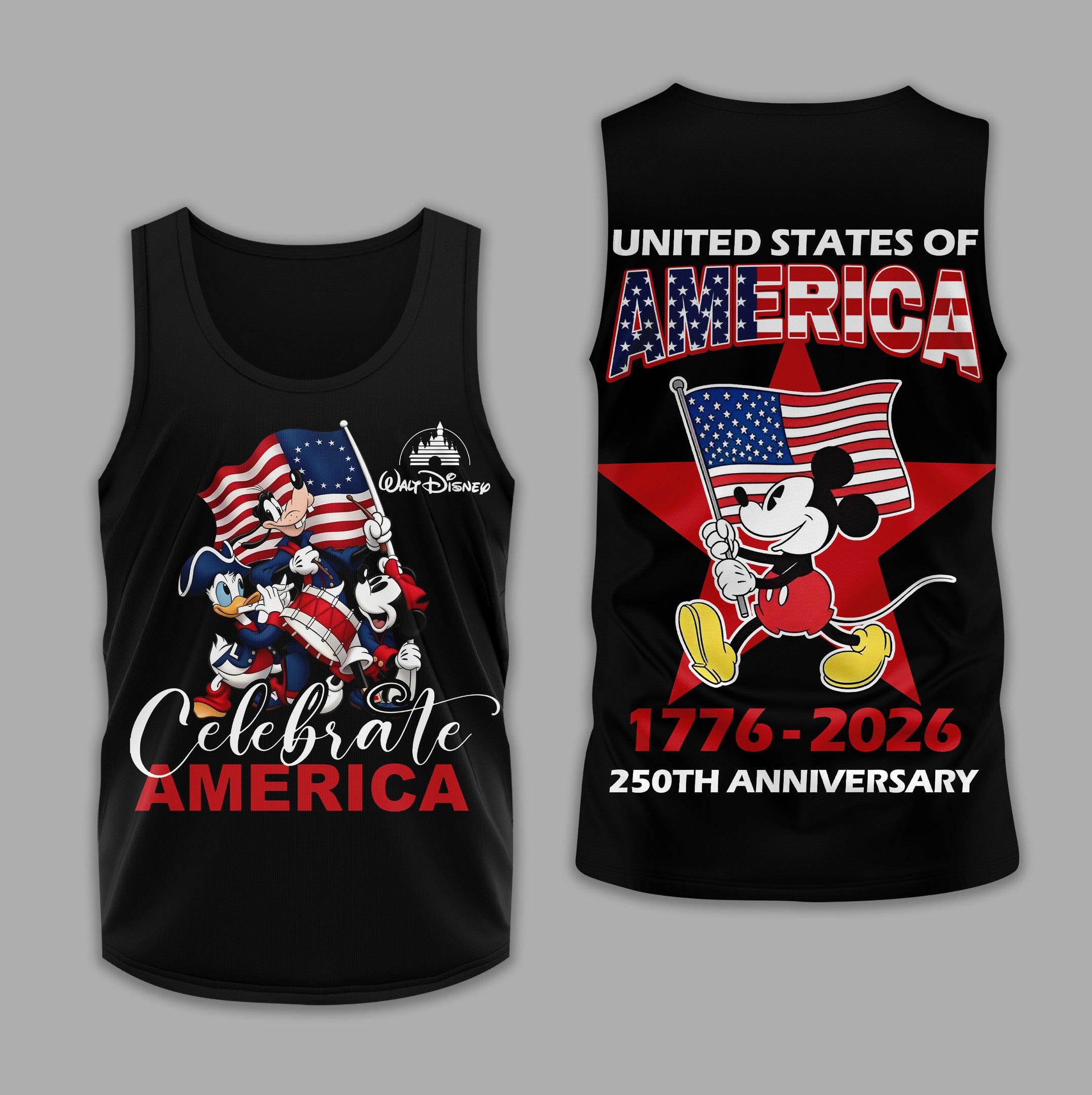 Premium MCK 250th Anniversary Celebrate America 3D Shirt TD