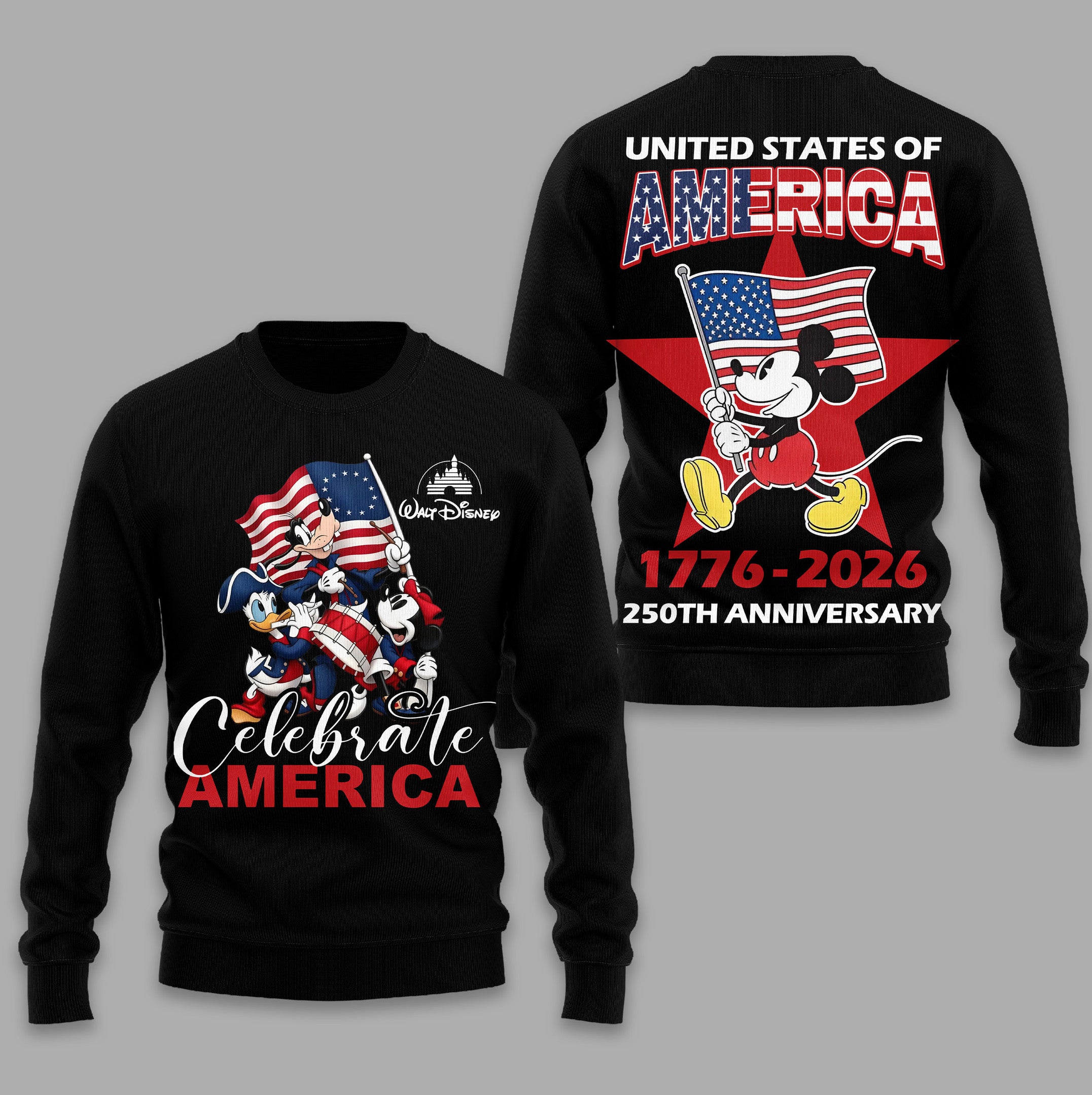 Premium MCK 250th Anniversary Celebrate America 3D Shirt TD