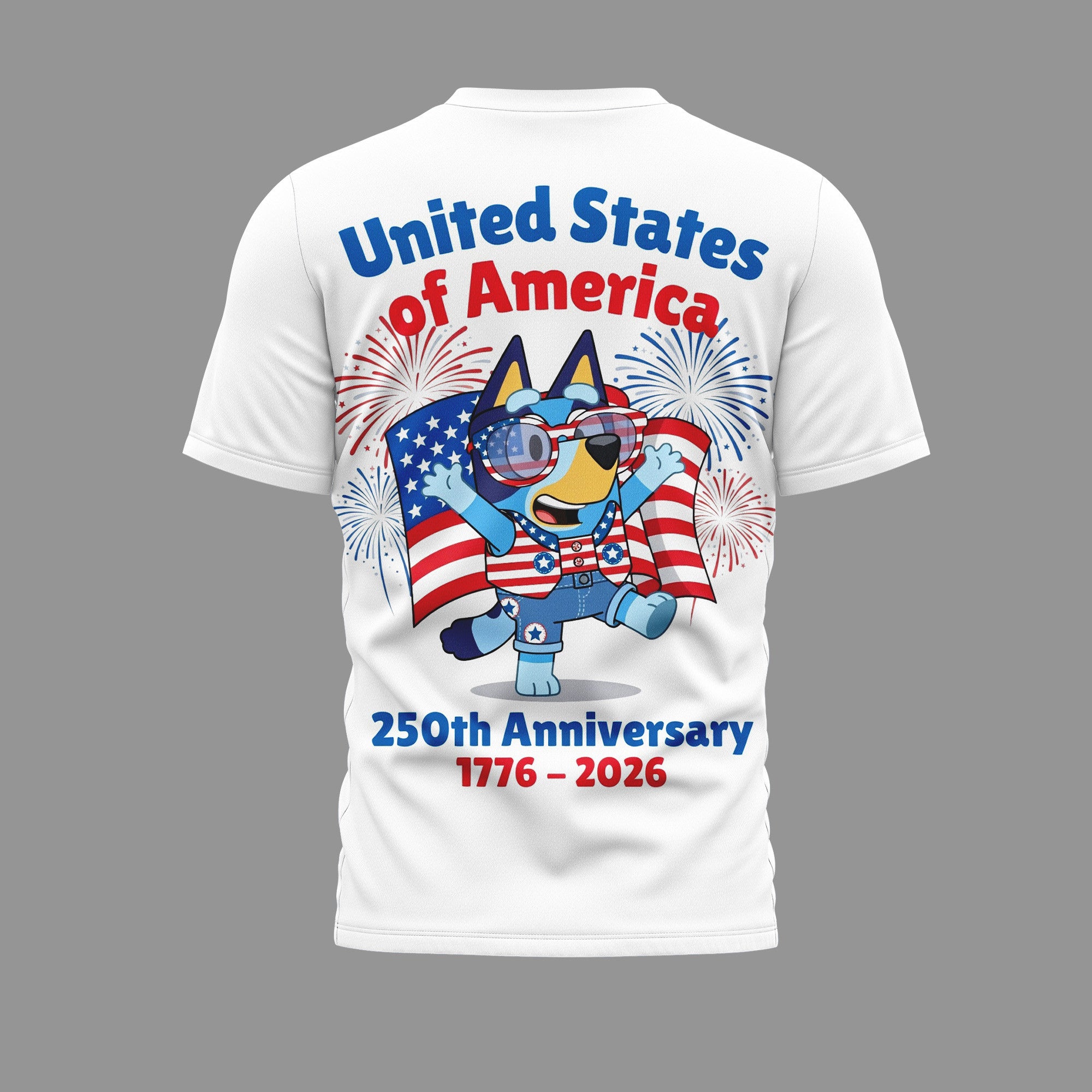 Premium BLU 3D Shirt NY