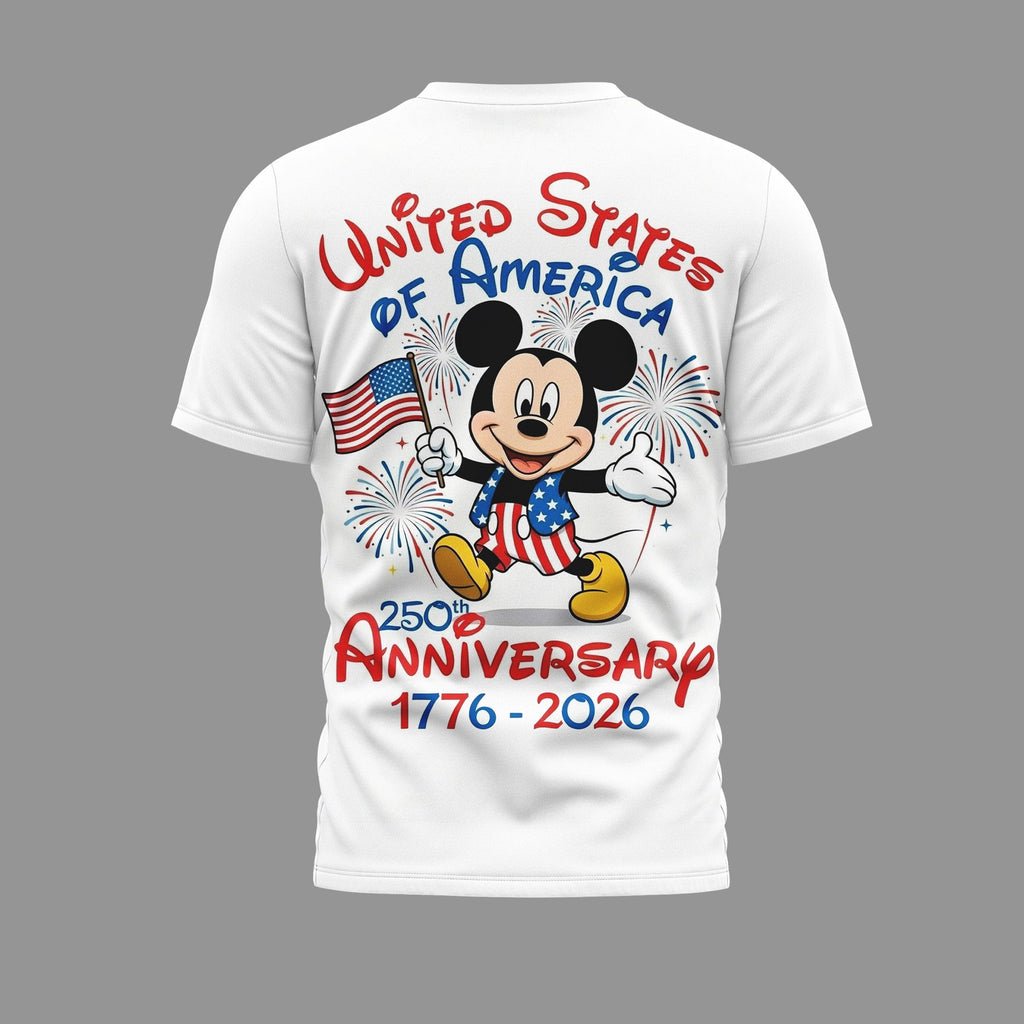 Premium MCK 250 Years Of America 3D Shirt NY