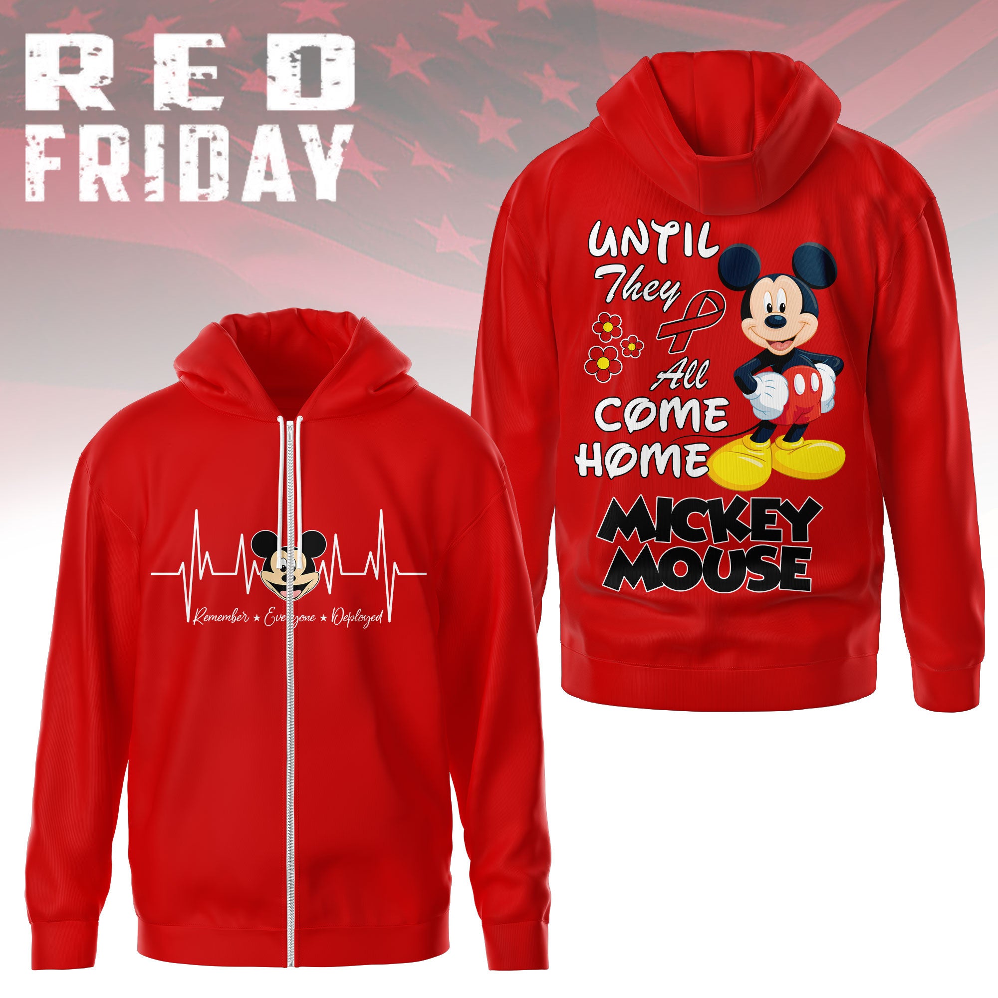 Premium MKMS Red Friday 3D Shirt NY