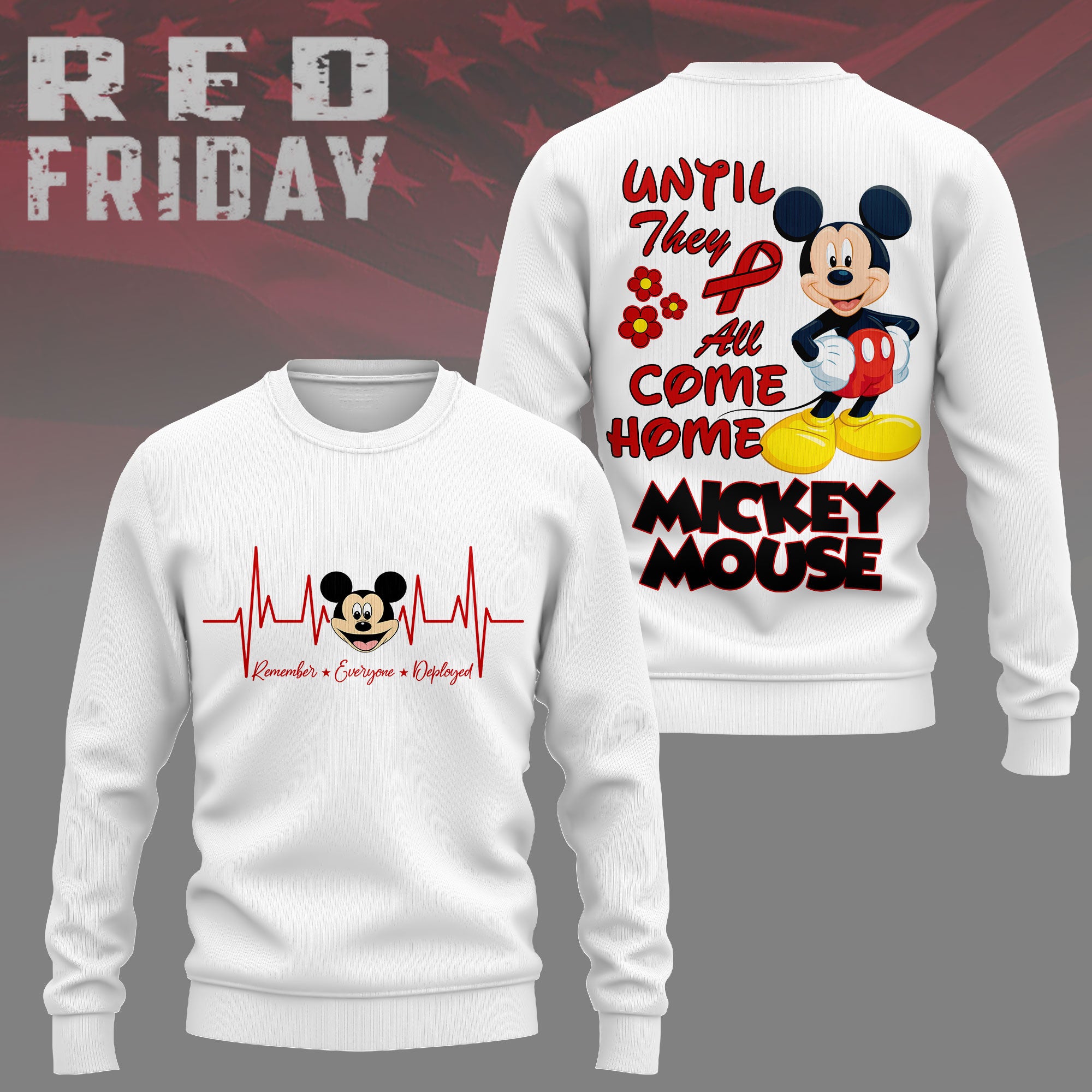 Premium MKMS Red Friday 3D Shirt NY
