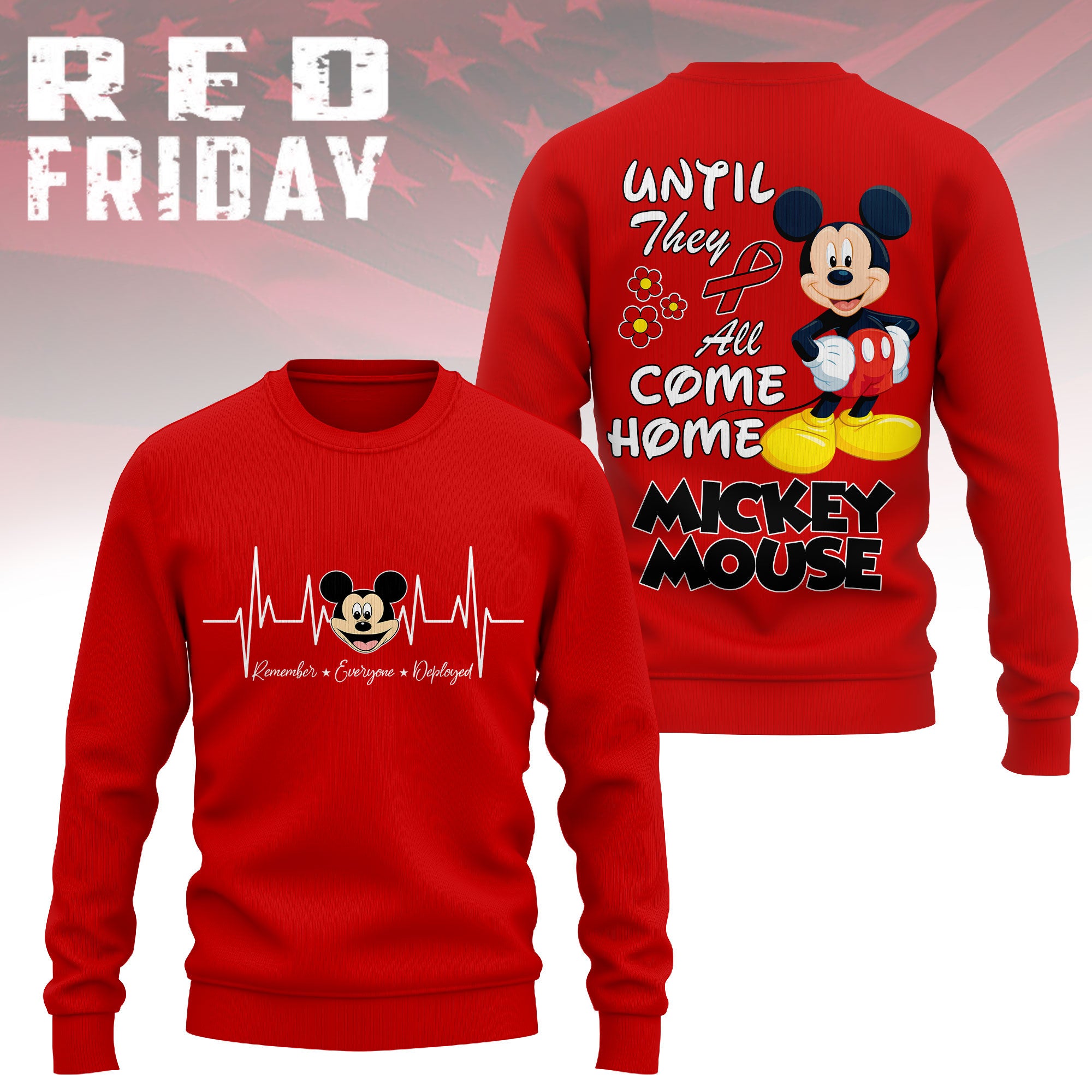 Premium MKMS Red Friday 3D Shirt NY