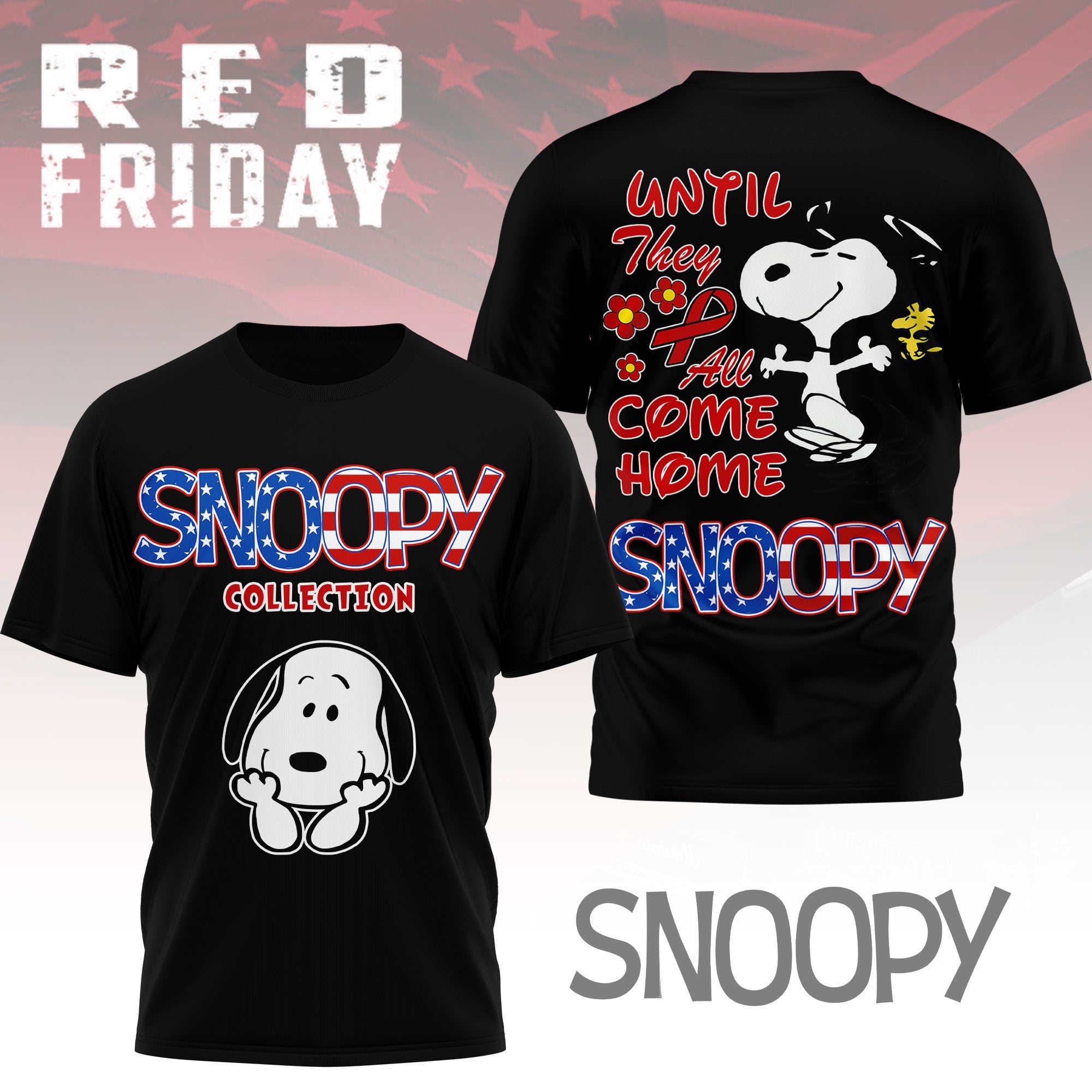 Premium SNPY Red Friday 3D Shirt NY
