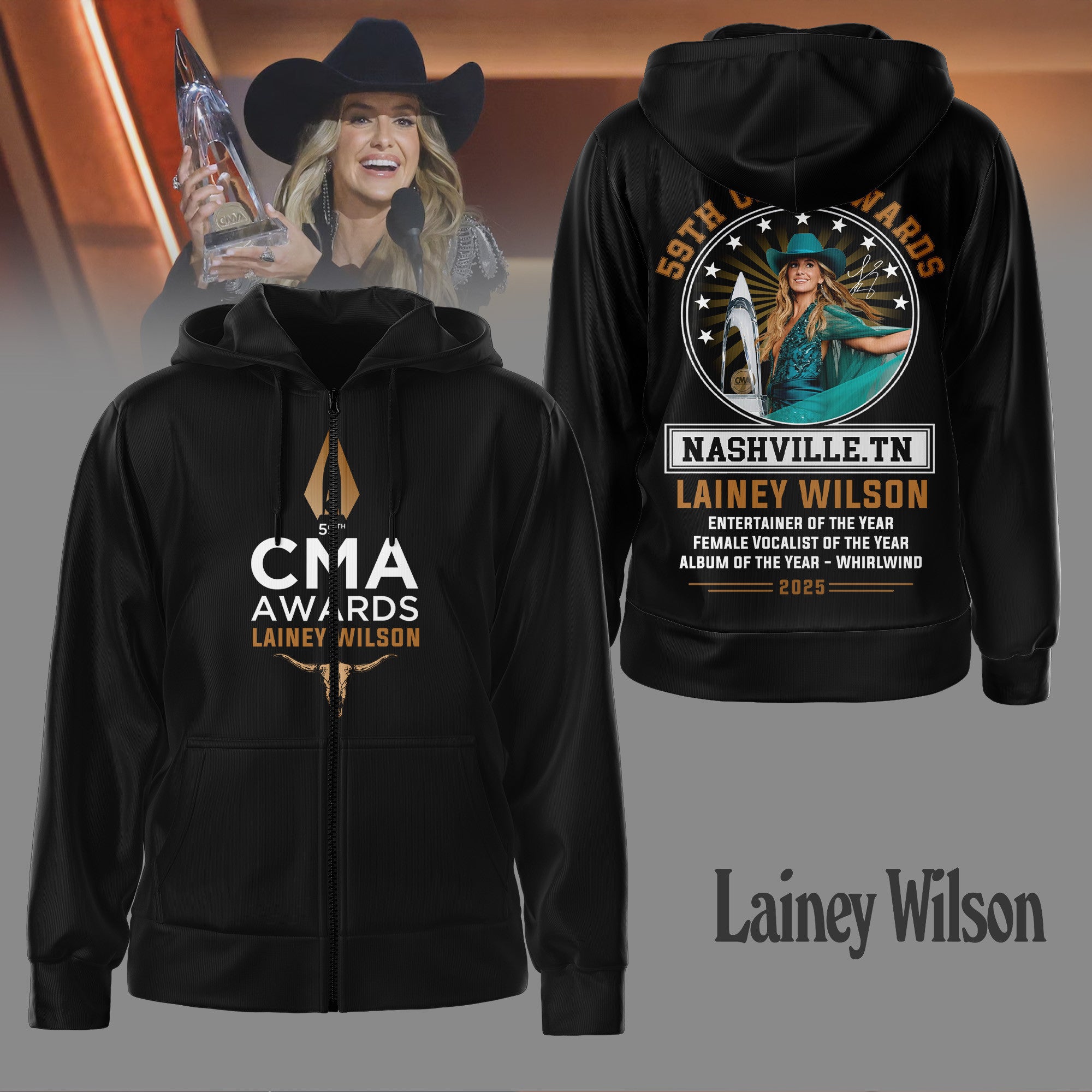 Premium LNWL CMA Awards 3D Shirt HI