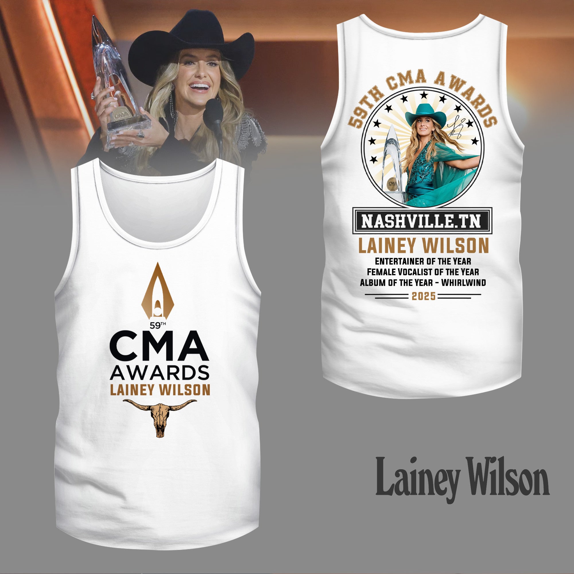 Premium LNWL CMA Awards 3D Shirt HI