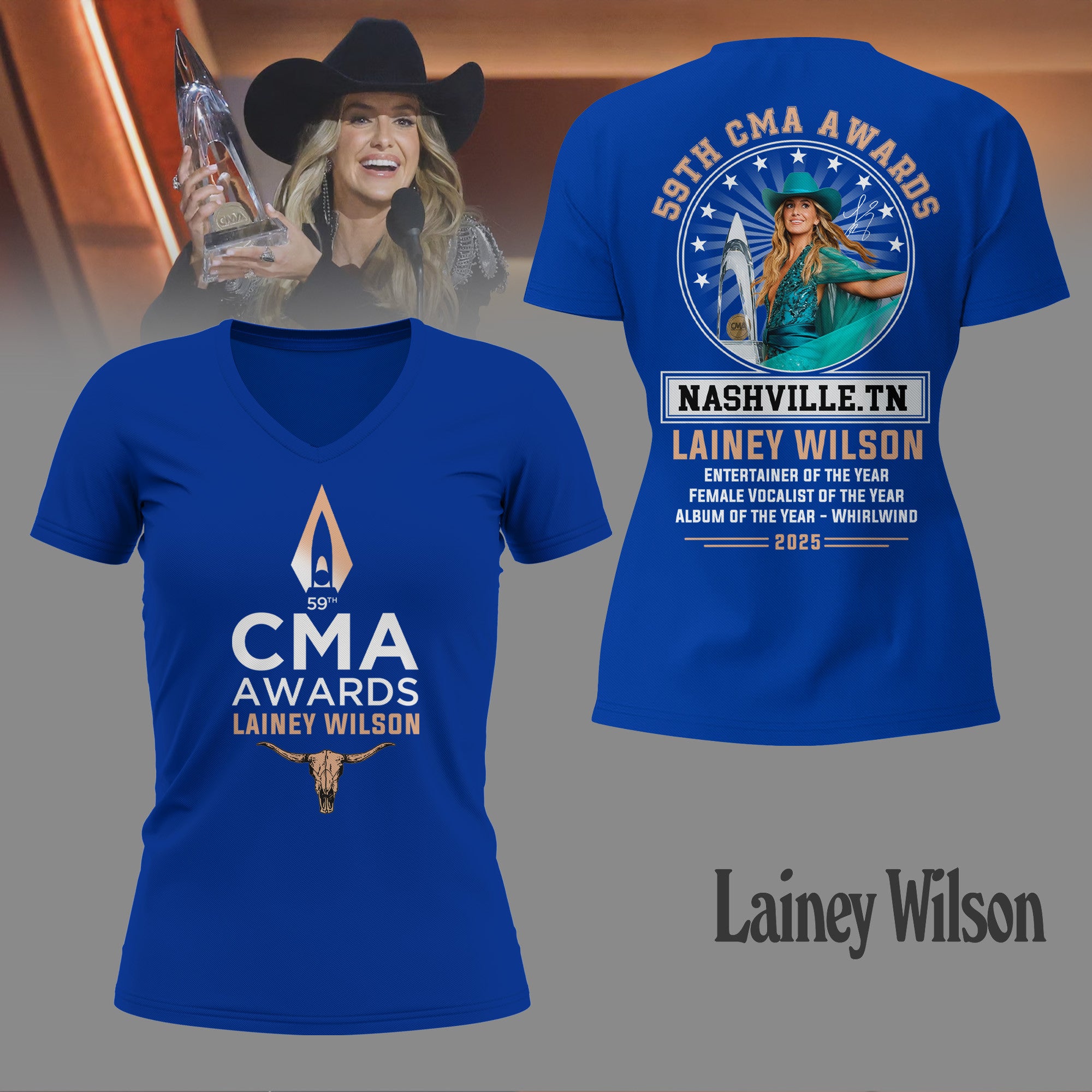 Premium LNWL CMA Awards 3D Shirt HI