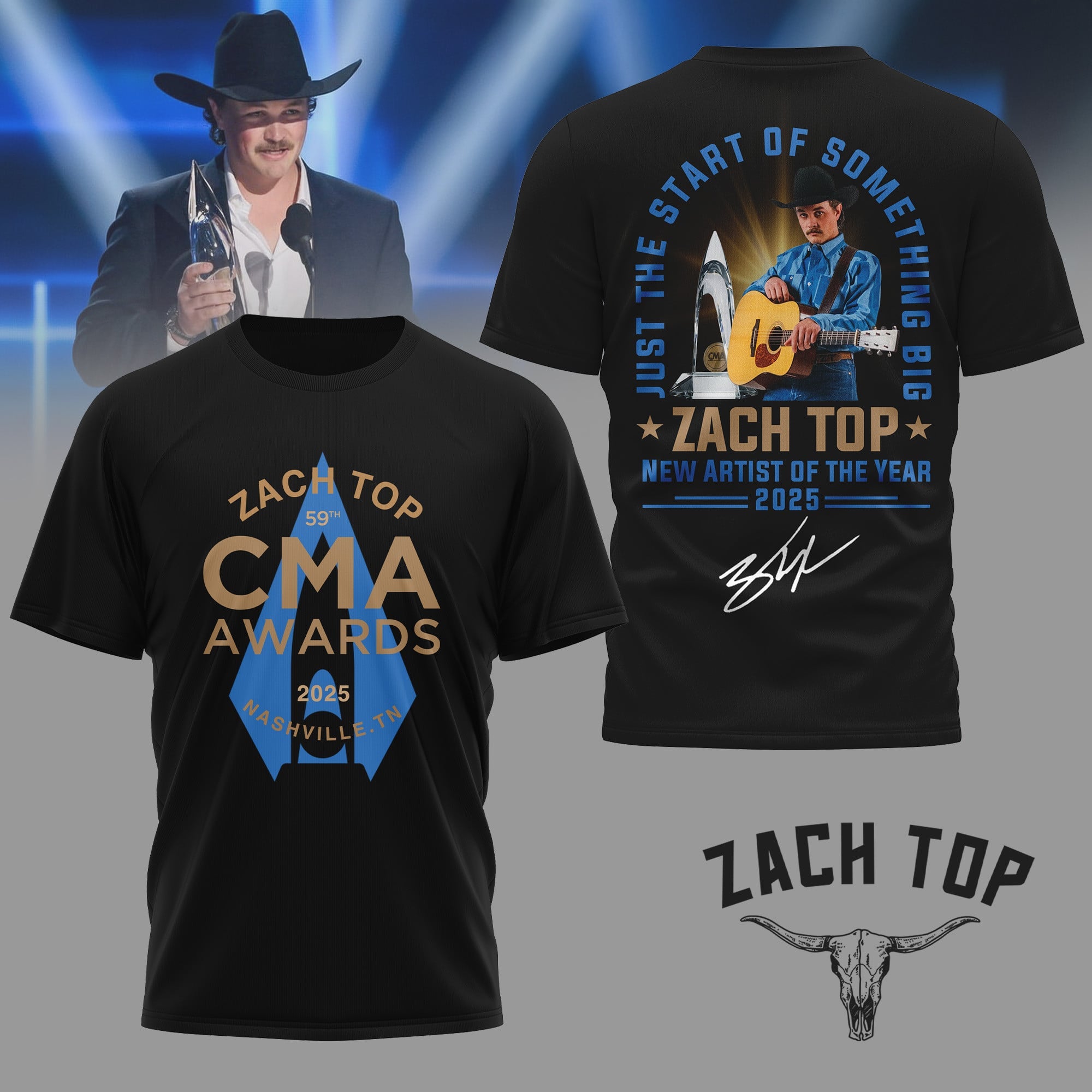 Premium ZAT 2025 CMA Awards 3D Shirt NY