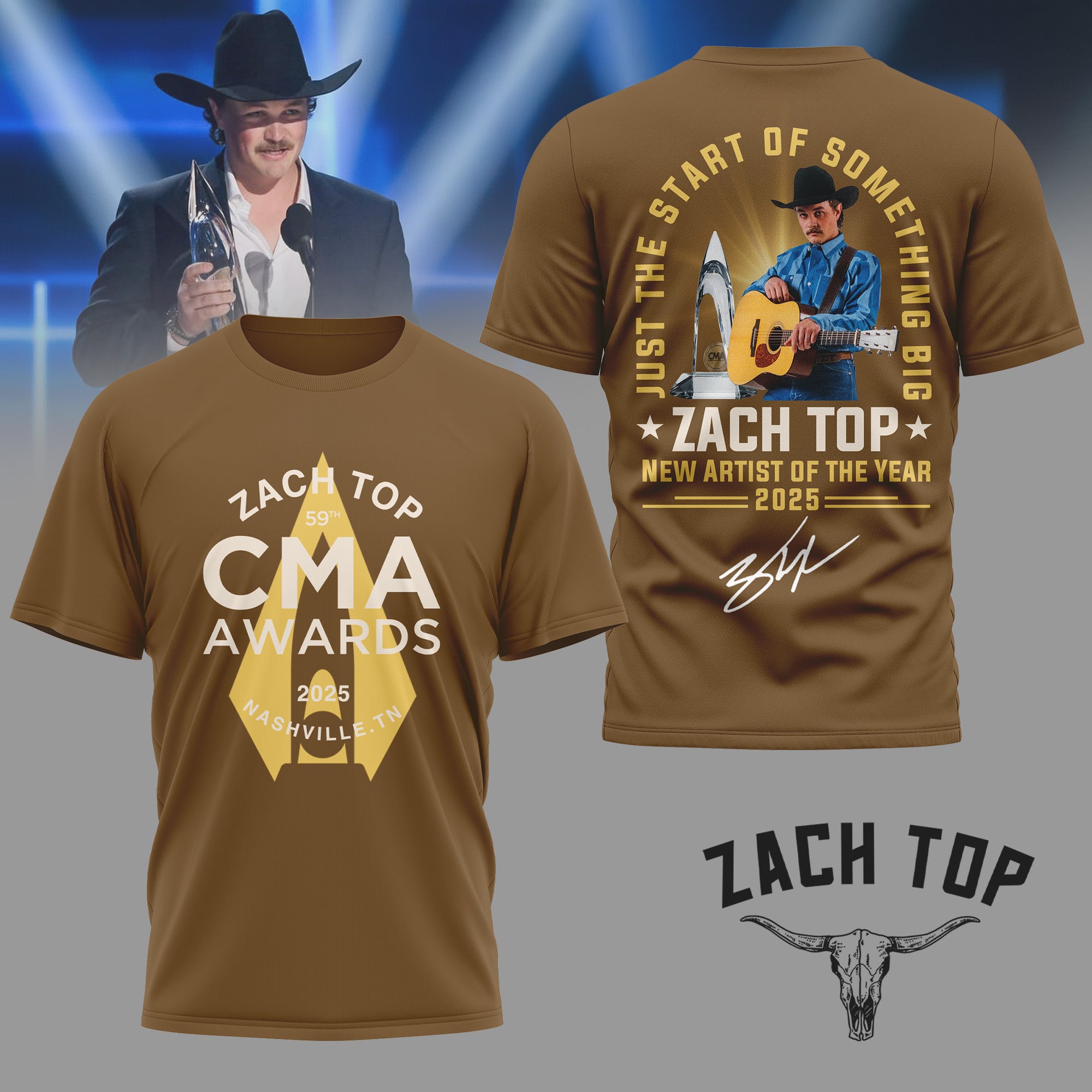 Premium ZAT 2025 CMA Awards 3D Shirt NY