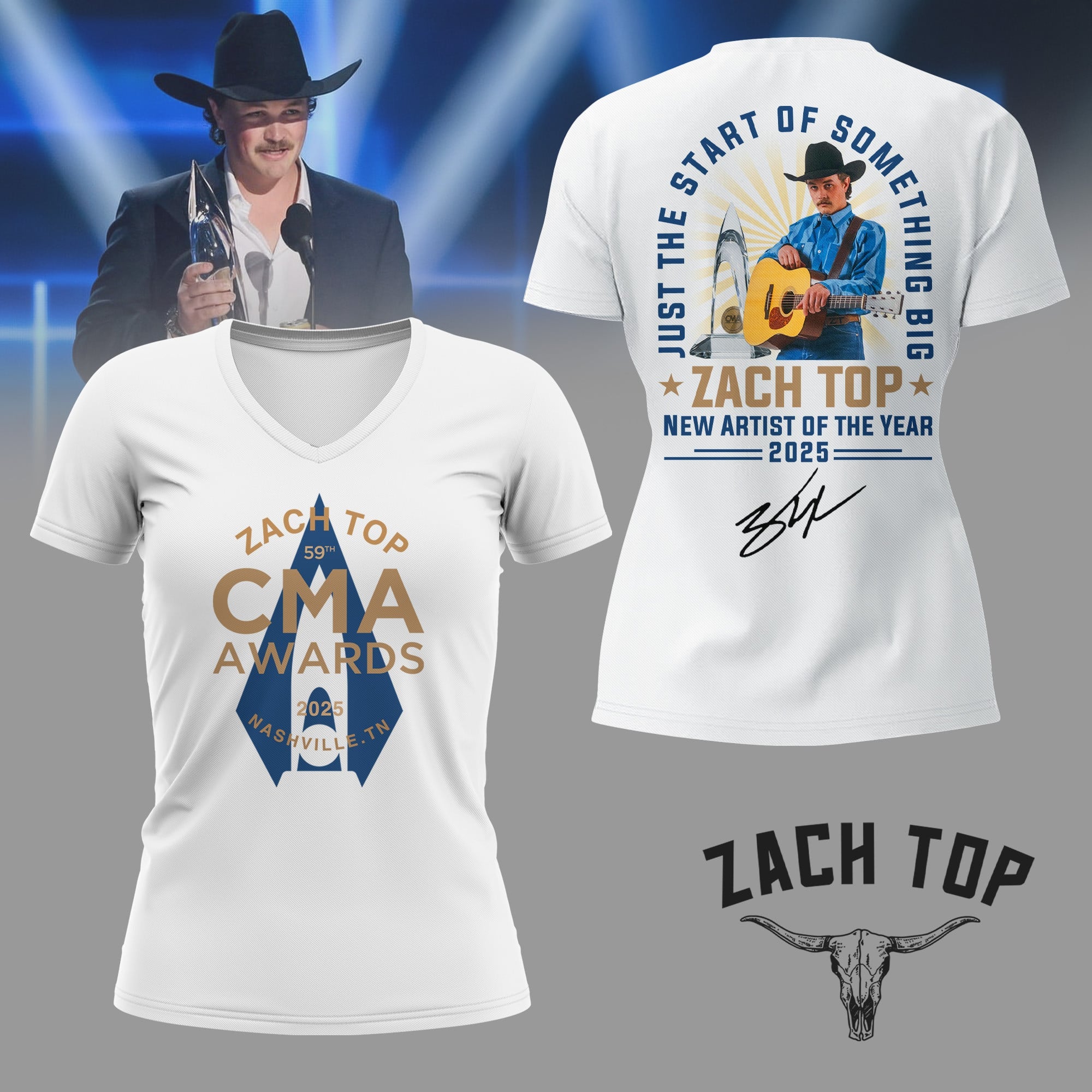 Premium ZAT 2025 CMA Awards 3D Shirt NY