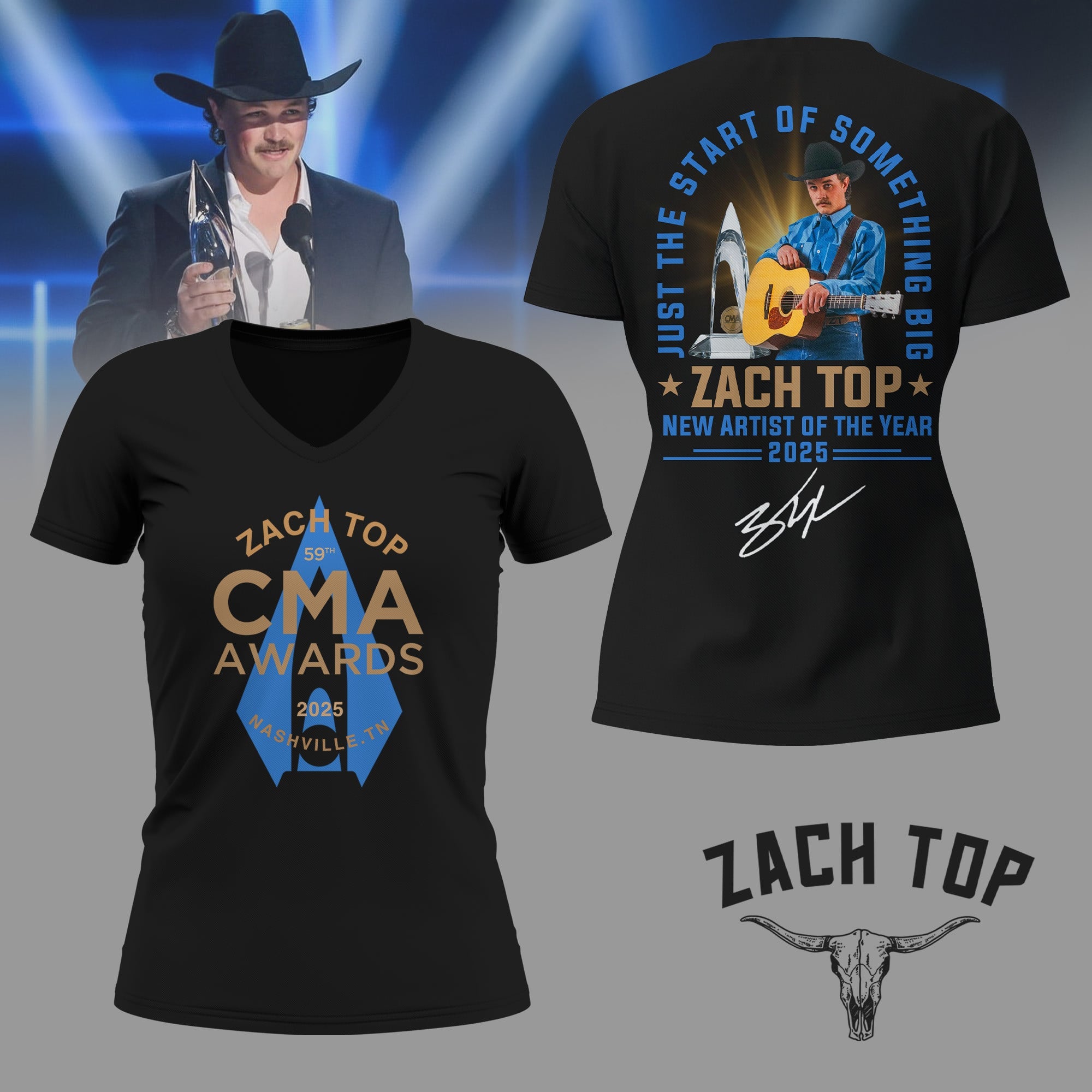 Premium ZAT 2025 CMA Awards 3D Shirt NY