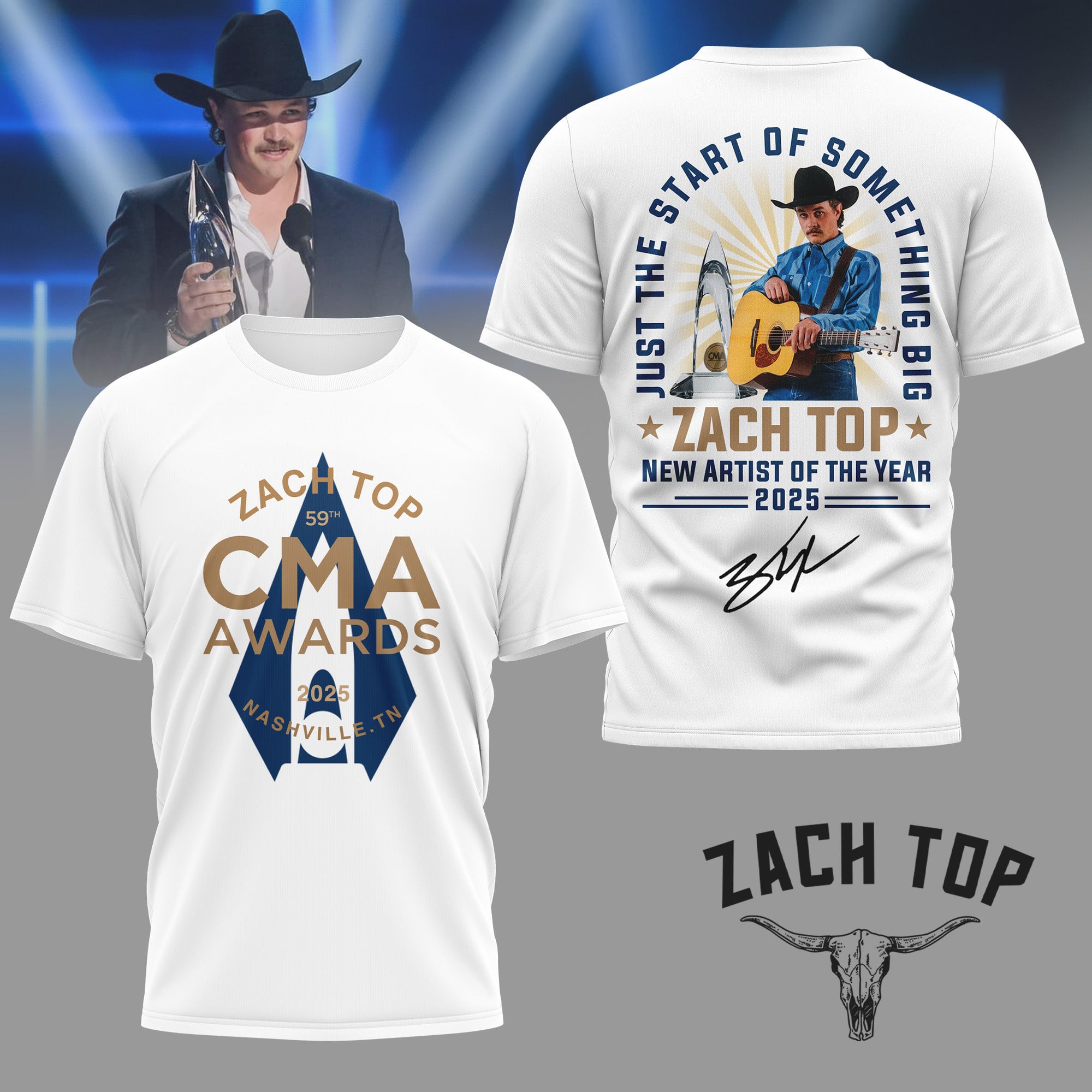 Premium ZAT 2025 CMA Awards 3D Shirt NY