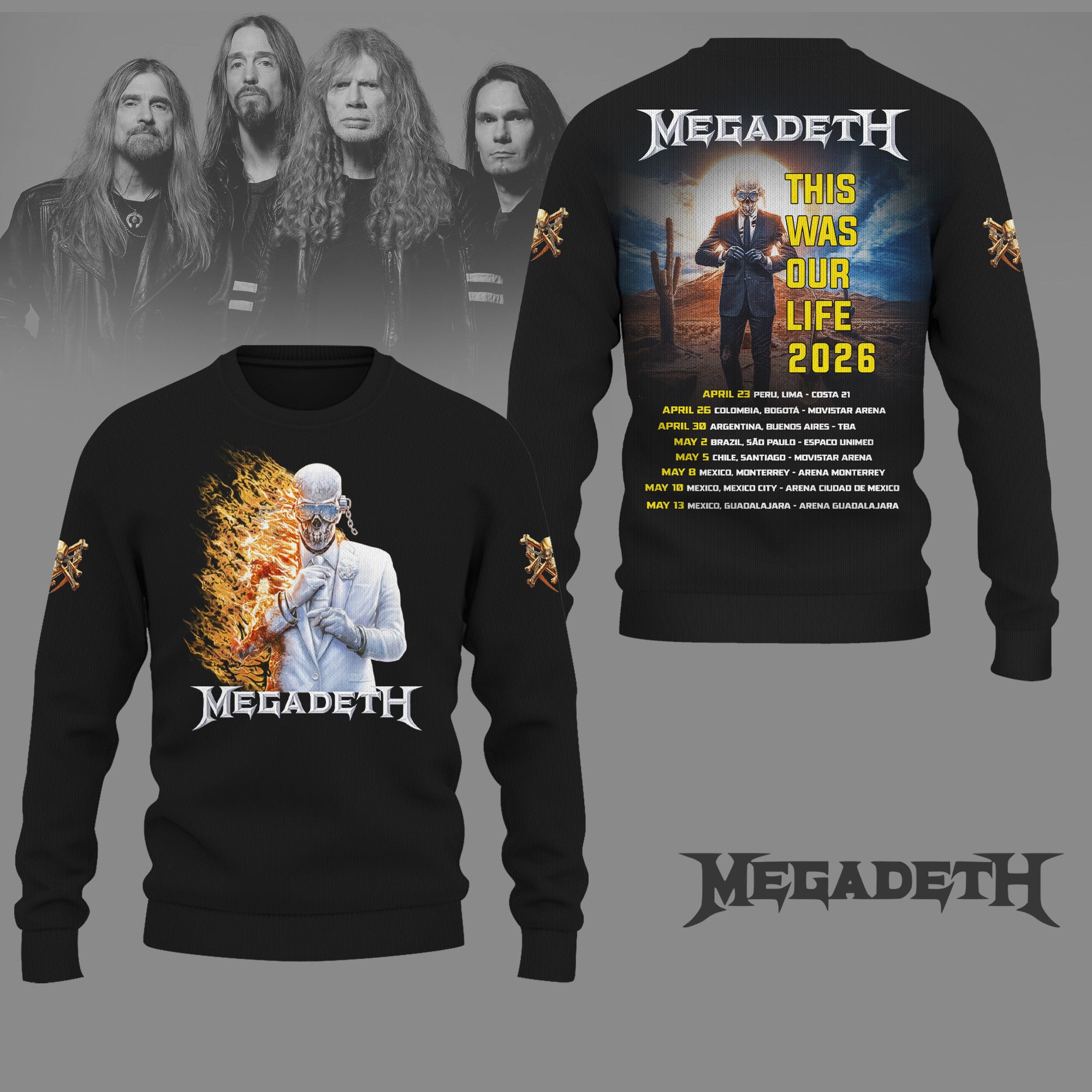 Premium MGD 2026 Tour 3D Shirt NY