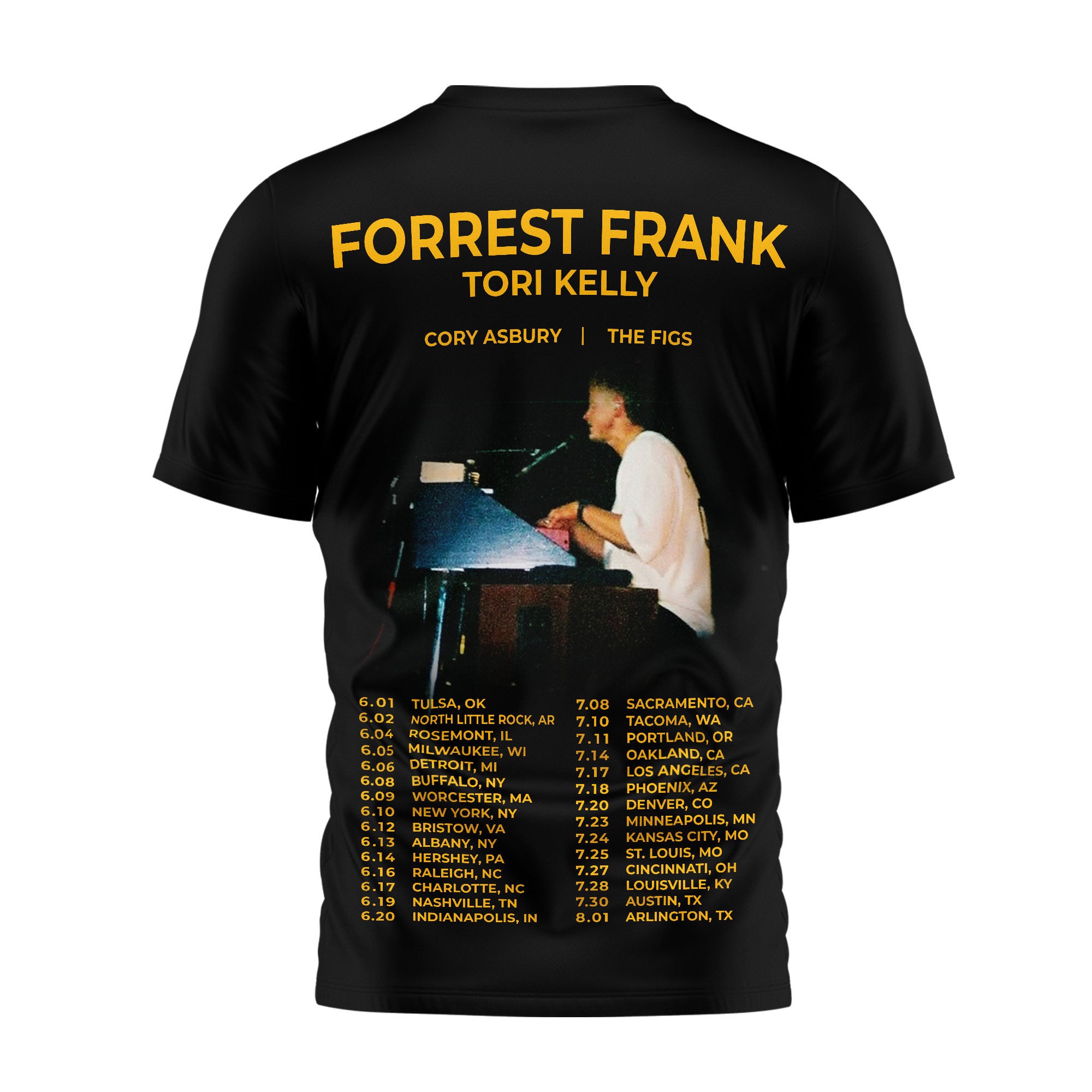 Premium FRFK 2026 Tour 3D Shirt NY