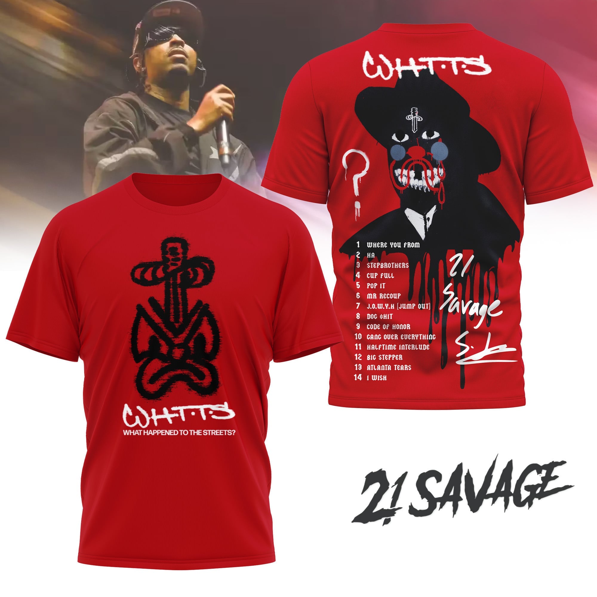 Premium 21S WHTTS 3D Shirt HI