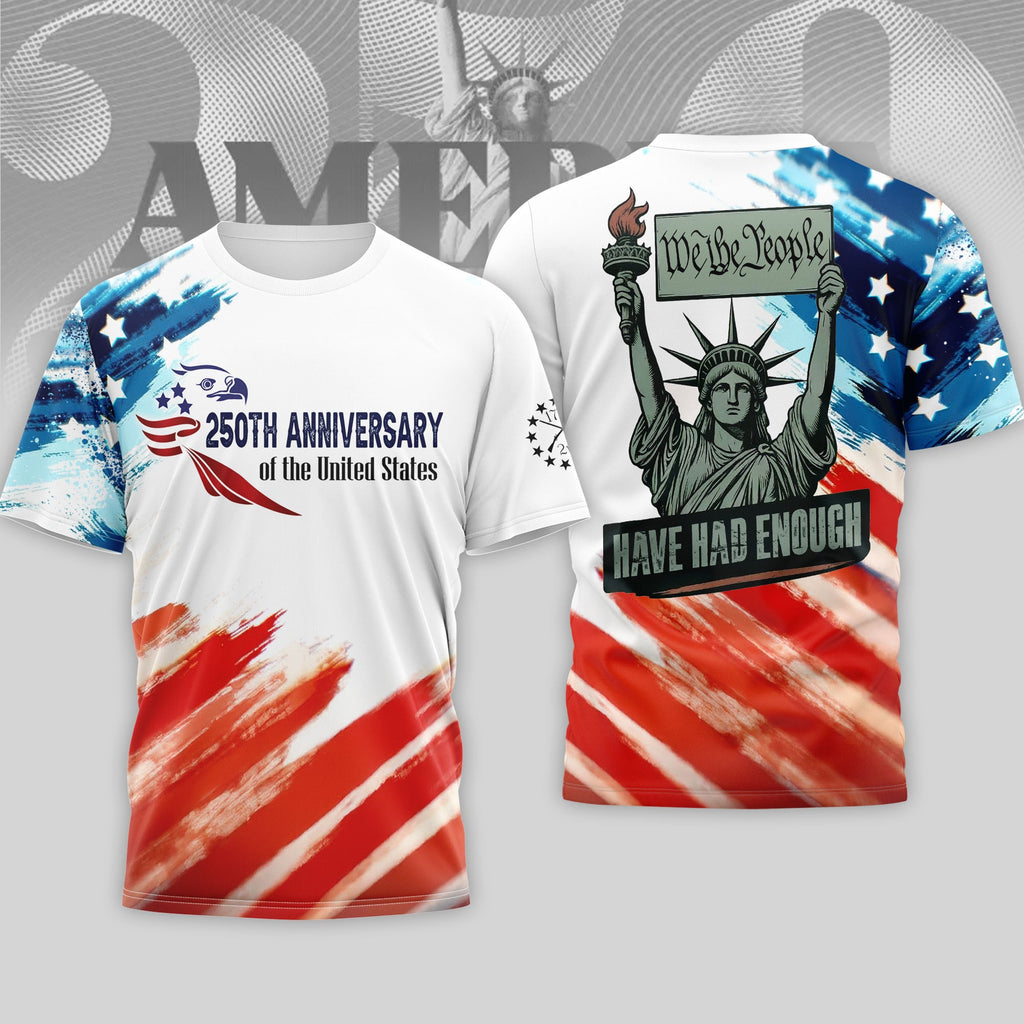 Premium AMC 250th Anniversary 3D Shirt HY