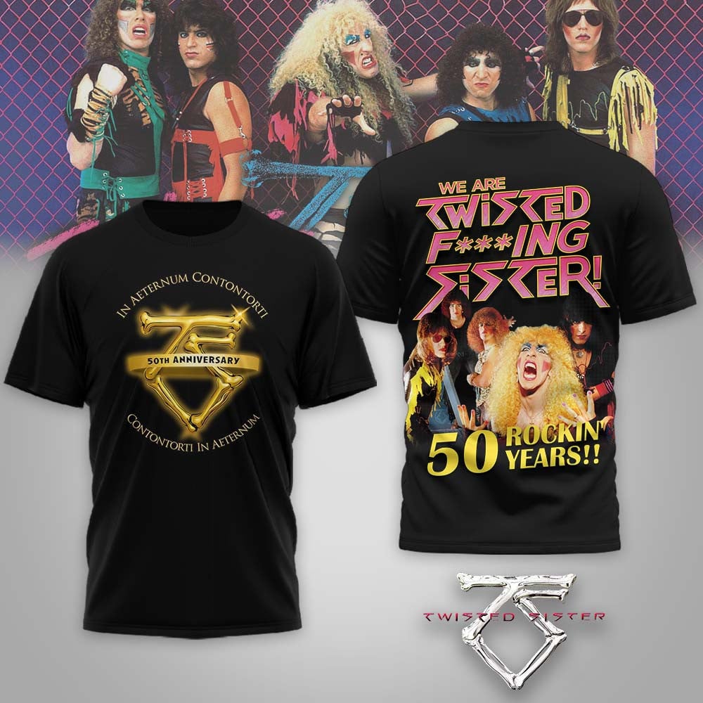 Premium TWSR 50th Anniversary 3D Shirt MM