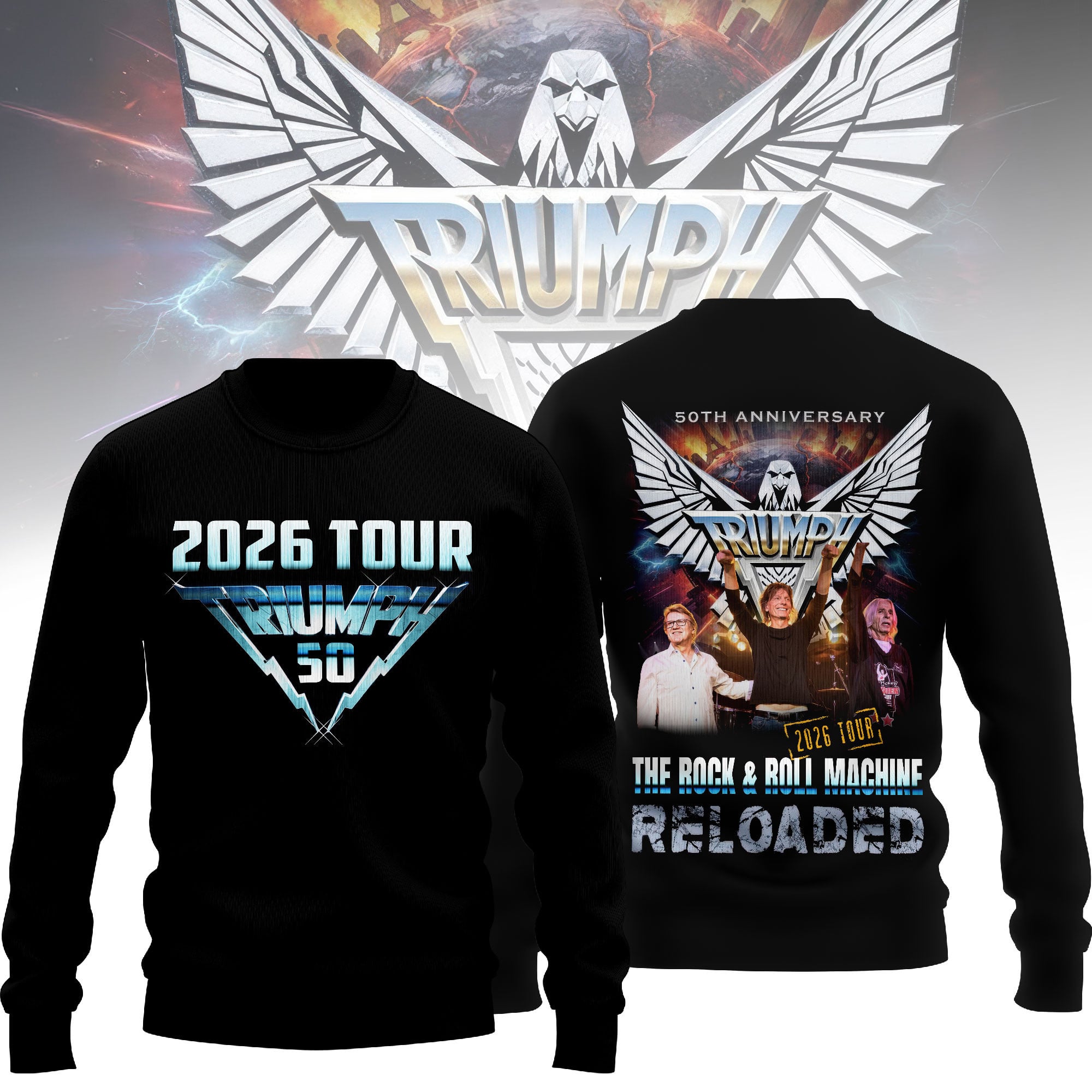 Premium TRMP 50th Anniversary Tour 3D Shirt MM