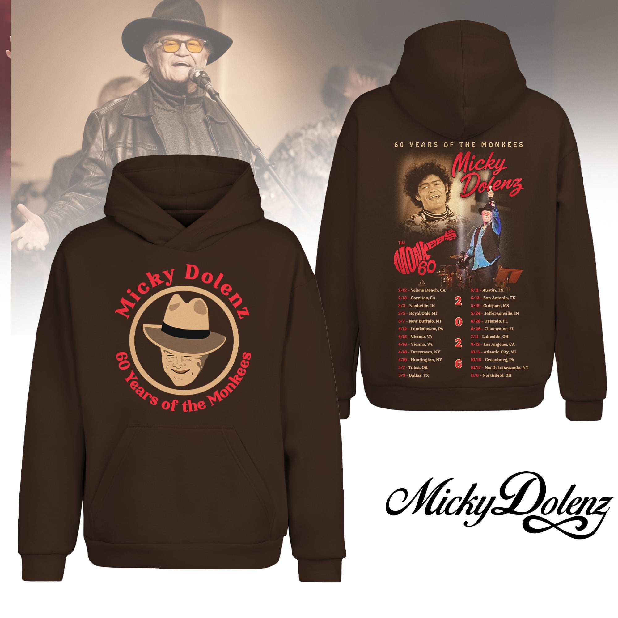 Premium MKDL 2026 Tour 3D Shirt HI