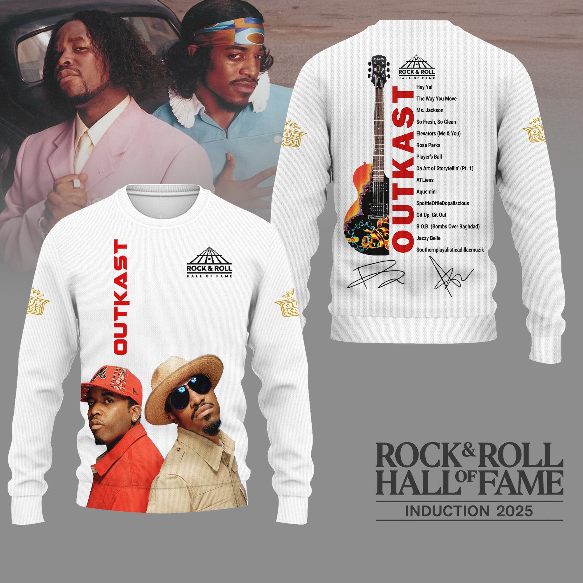Premium OKT 2025 Rock & Roll Hall of Fame 3D Shirt NY