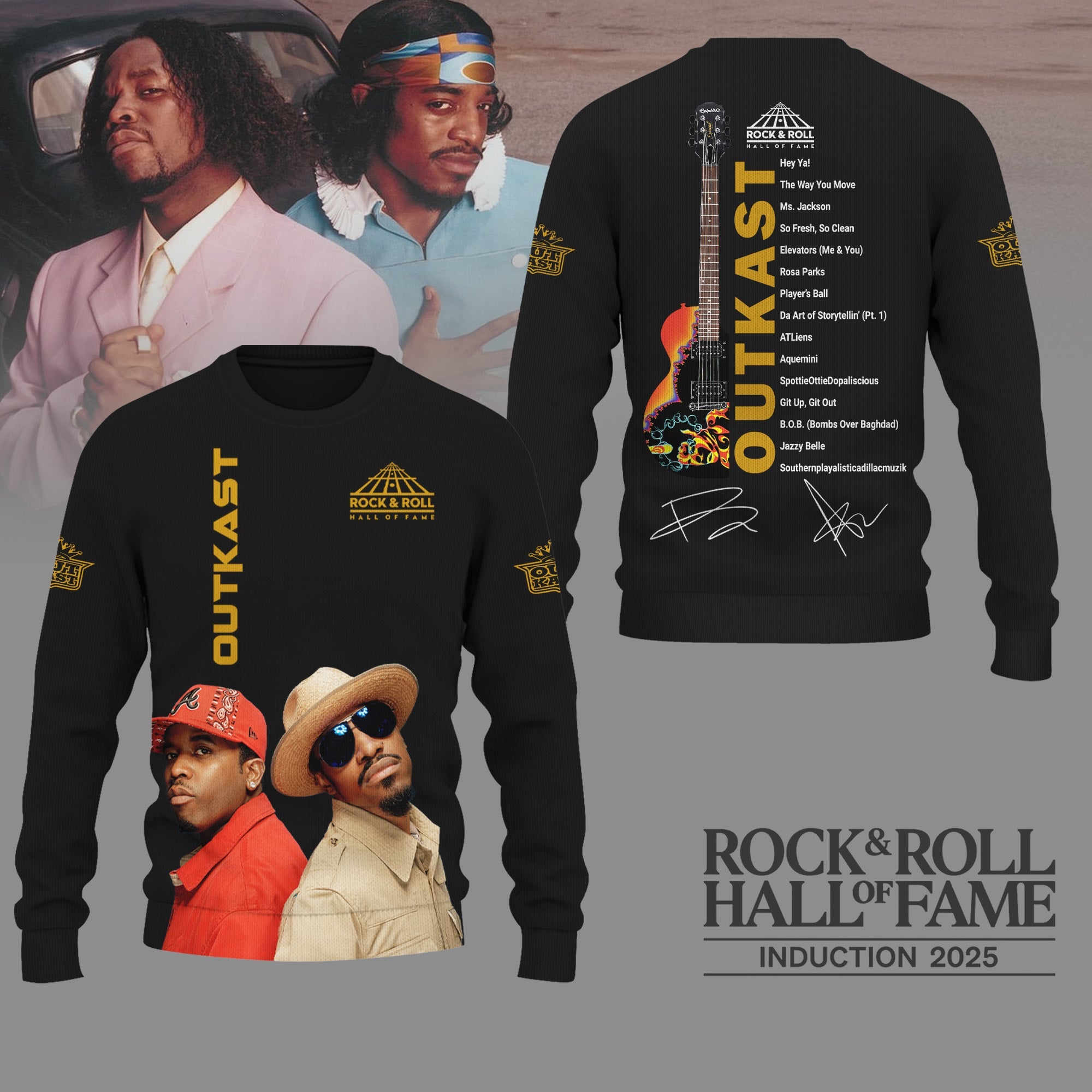 Premium OKT 2025 Rock & Roll Hall of Fame 3D Shirt NY