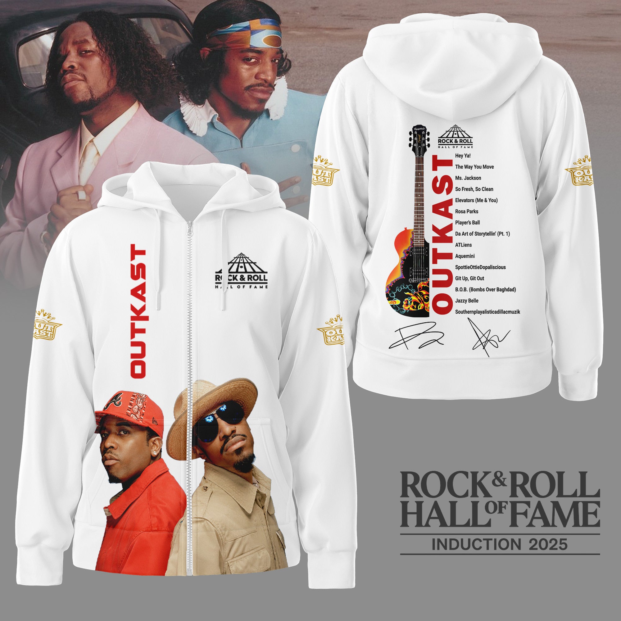 Premium OKT 2025 Rock & Roll Hall of Fame 3D Shirt NY