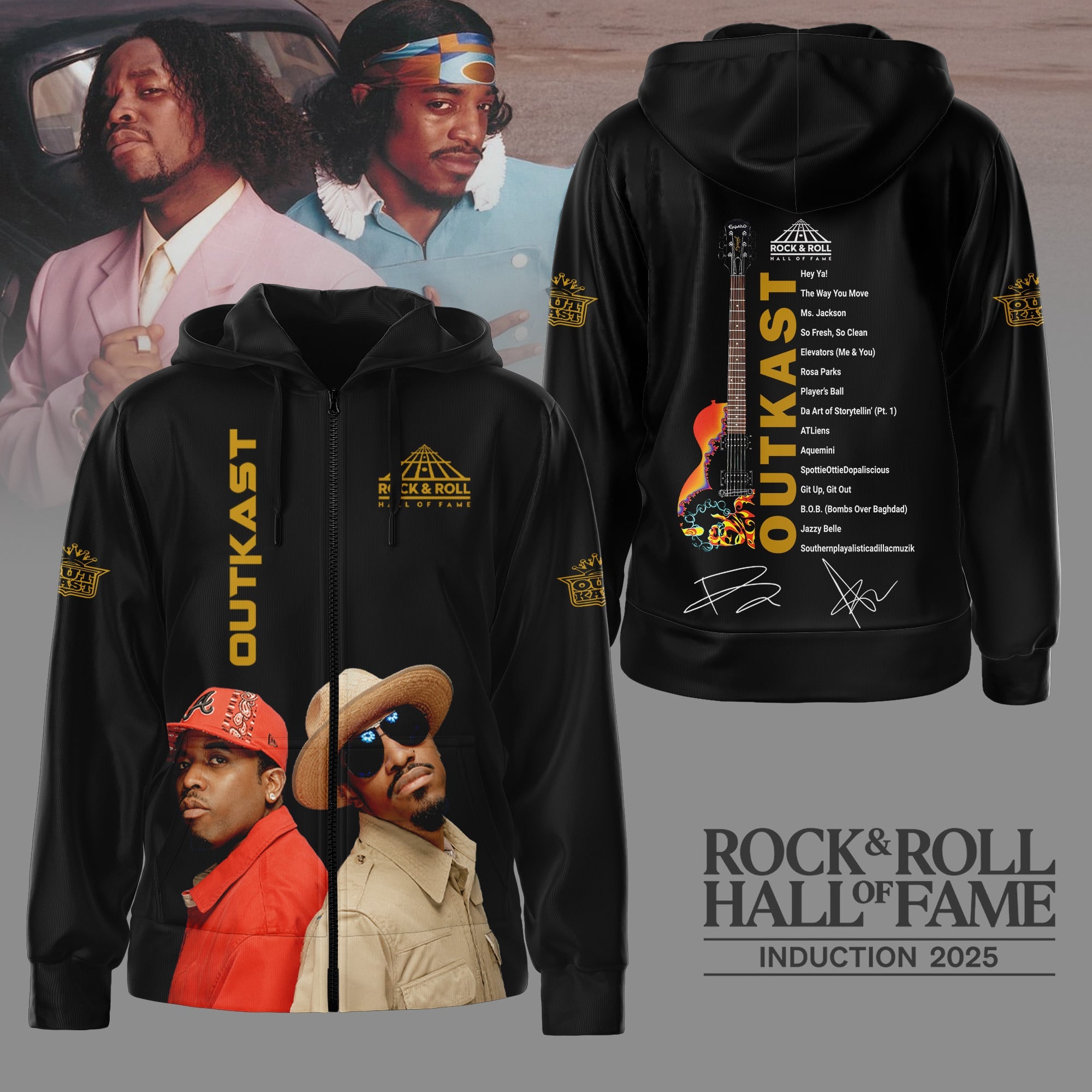 Premium OKT 2025 Rock & Roll Hall of Fame 3D Shirt NY