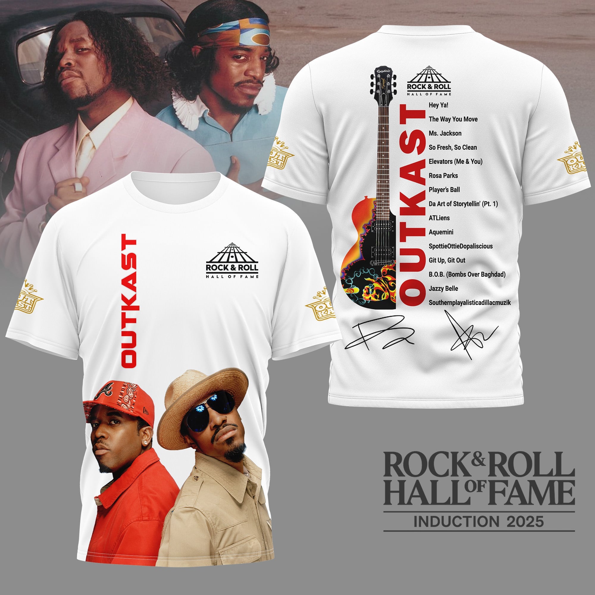 Premium OKT 2025 Rock & Roll Hall of Fame 3D Shirt NY