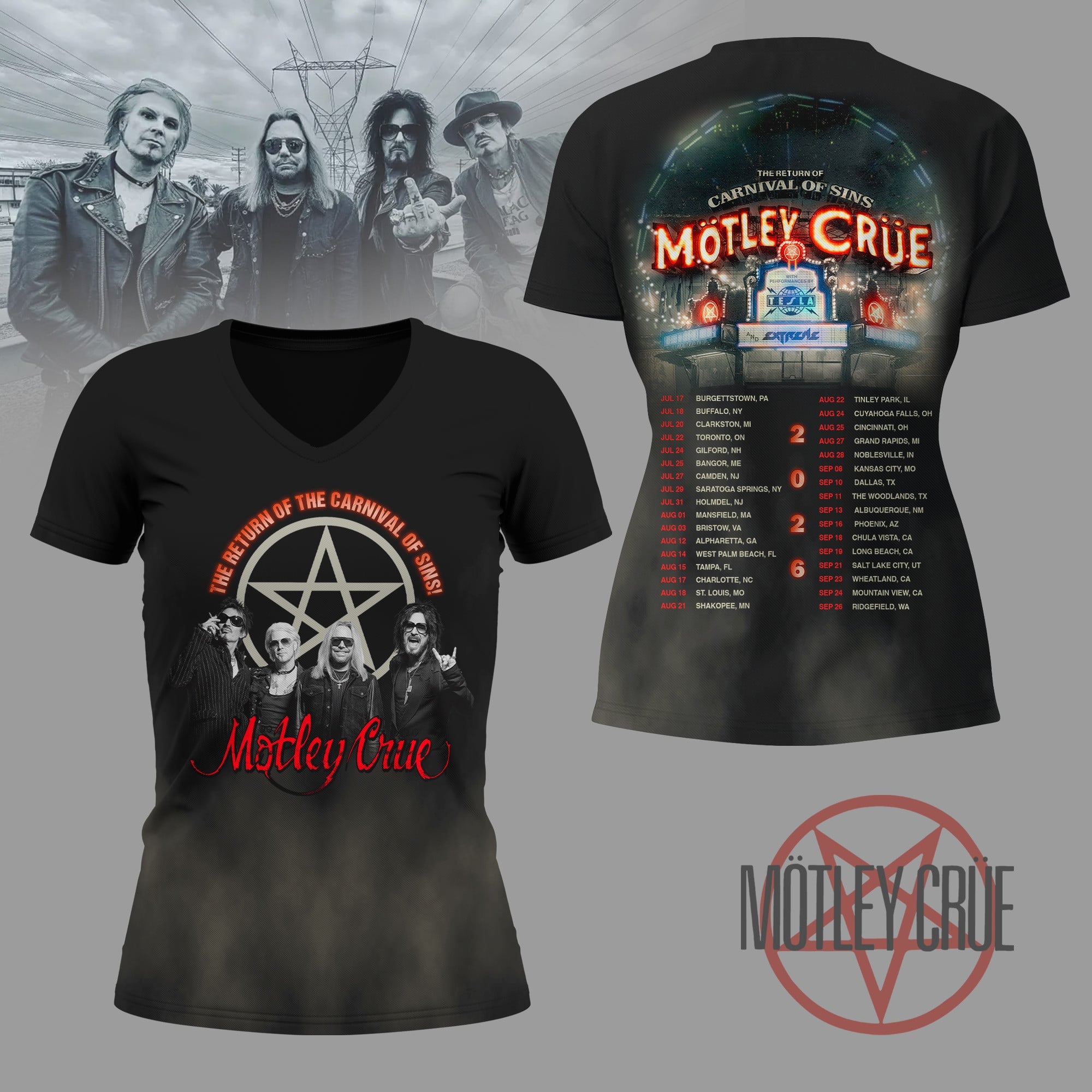 Premium MLCR 2026 Tour 3D Shirt HI