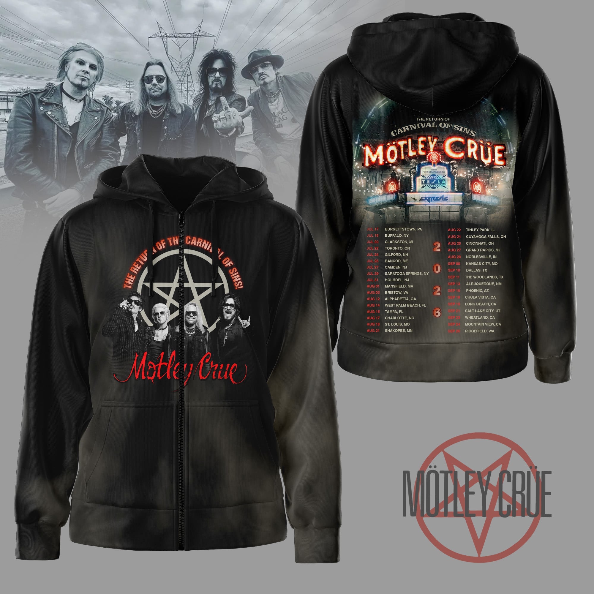 Premium MLCR 2026 Tour 3D Shirt HI
