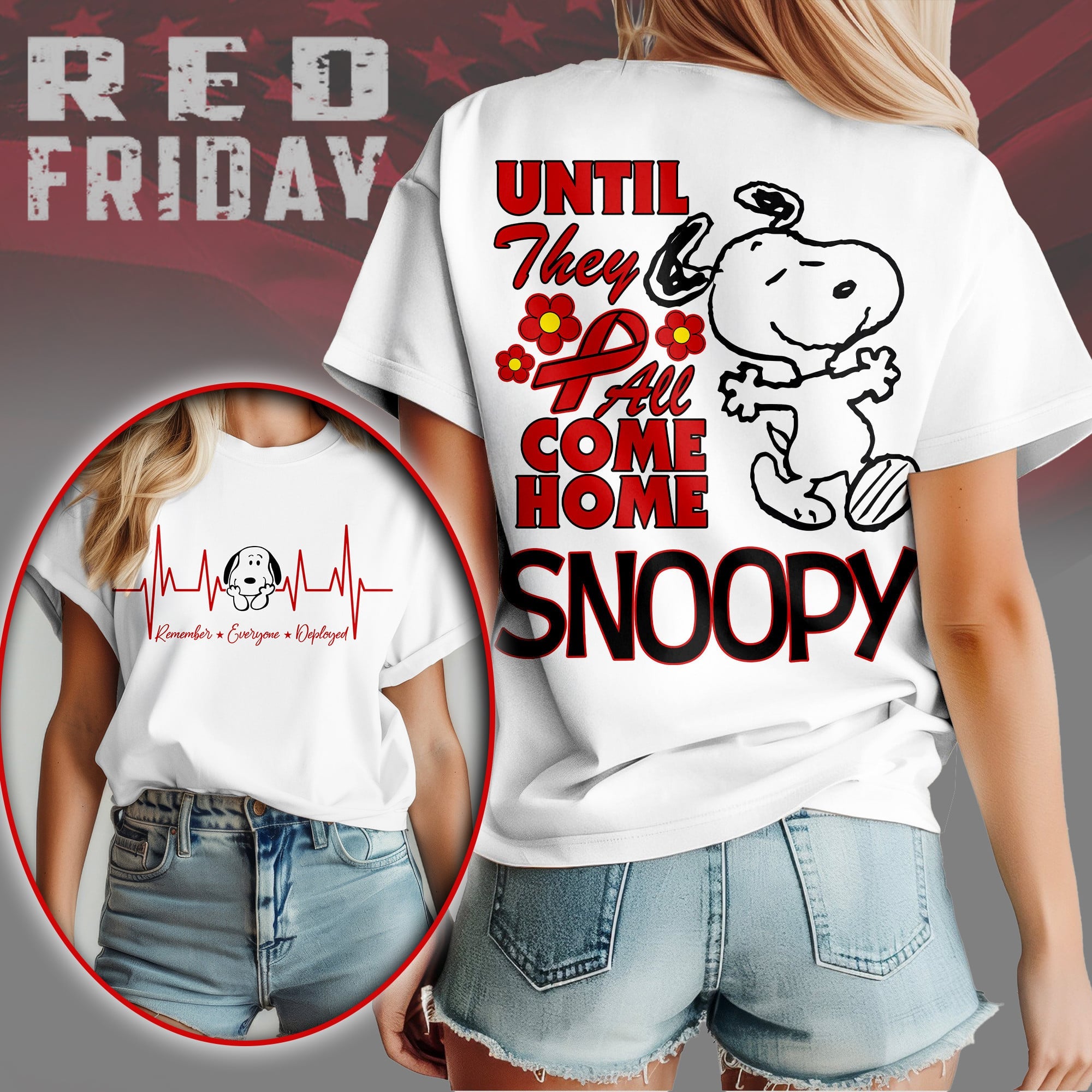 Premium SNPY Red Friday 3D Shirt NY
