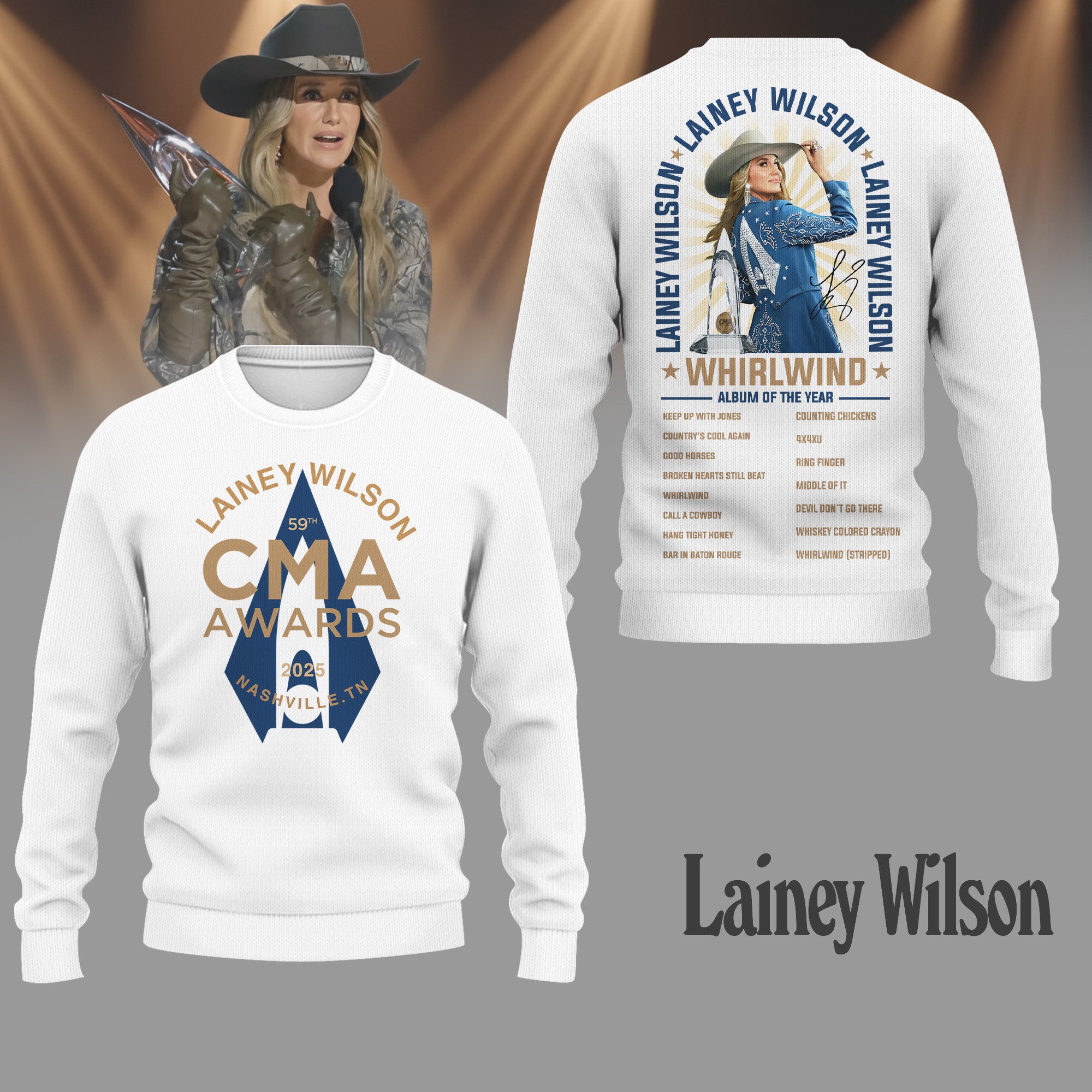 Premium LNWL 2025 CMA Awards 3D Shirt NY