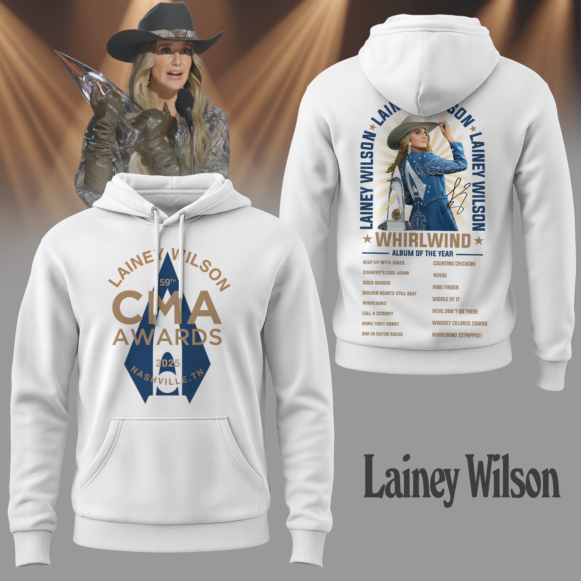 Premium LNWL 2025 CMA Awards 3D Shirt NY