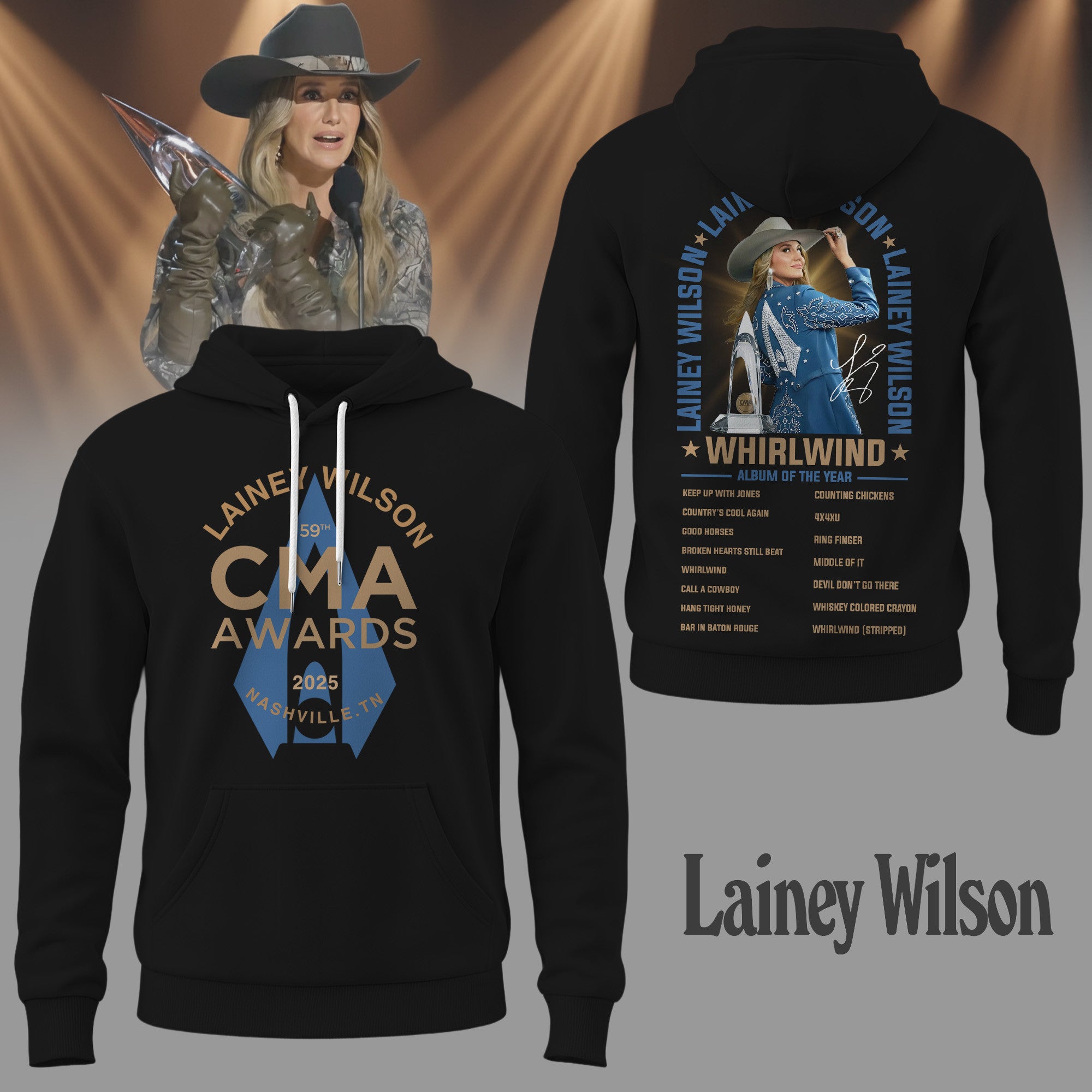 Premium LNWL 2025 CMA Awards 3D Shirt NY