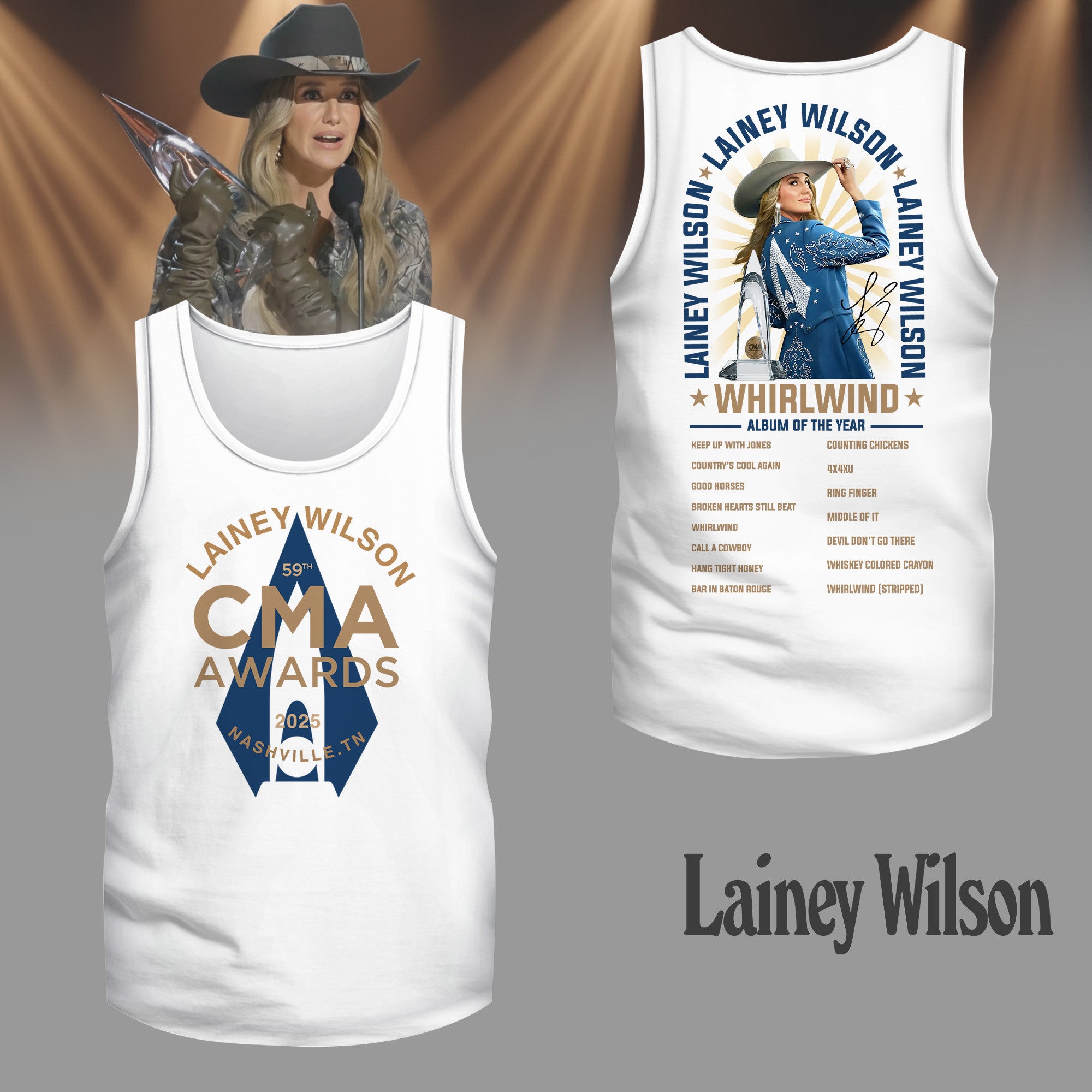 Premium LNWL 2025 CMA Awards 3D Shirt NY