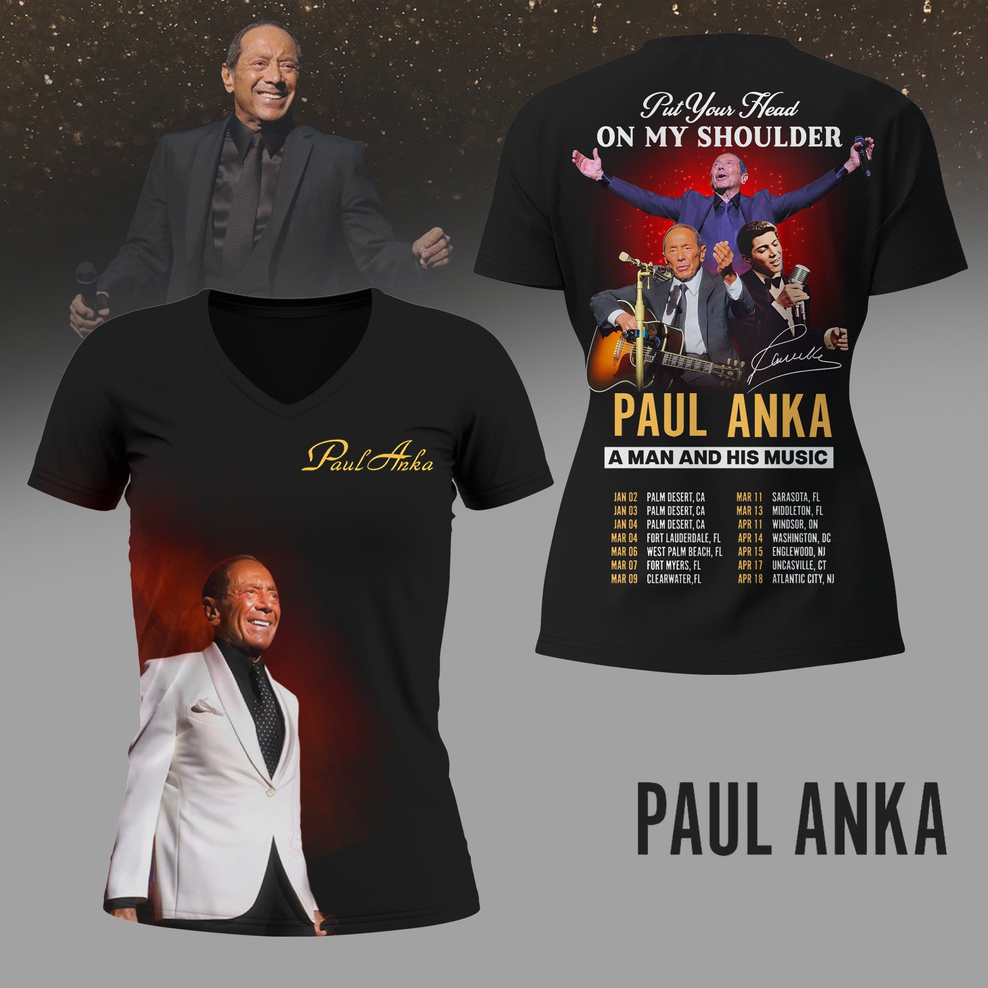 Premium PAUK 2026 Tour 3D Shirt MM