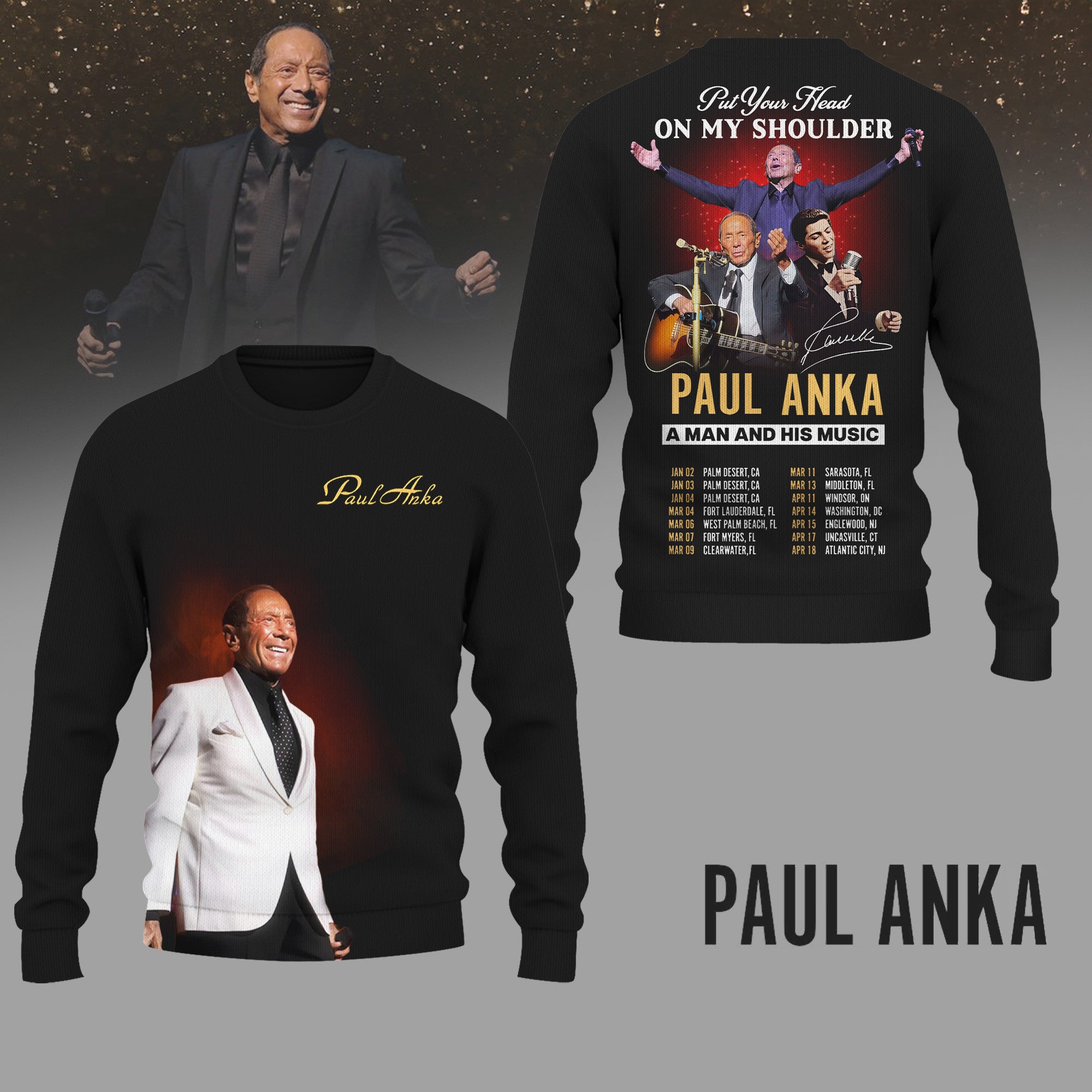 Premium PAUK 2026 Tour 3D Shirt MM