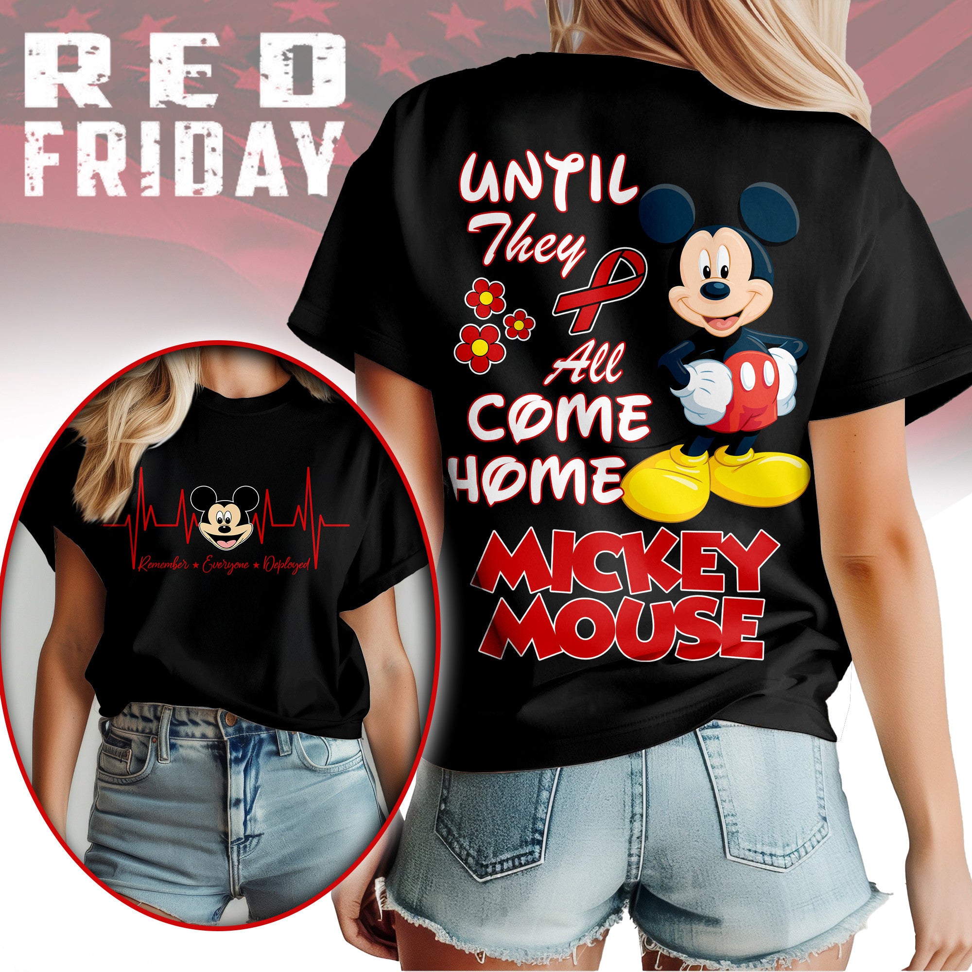 Premium MKMS Red Friday 3D Shirt NY