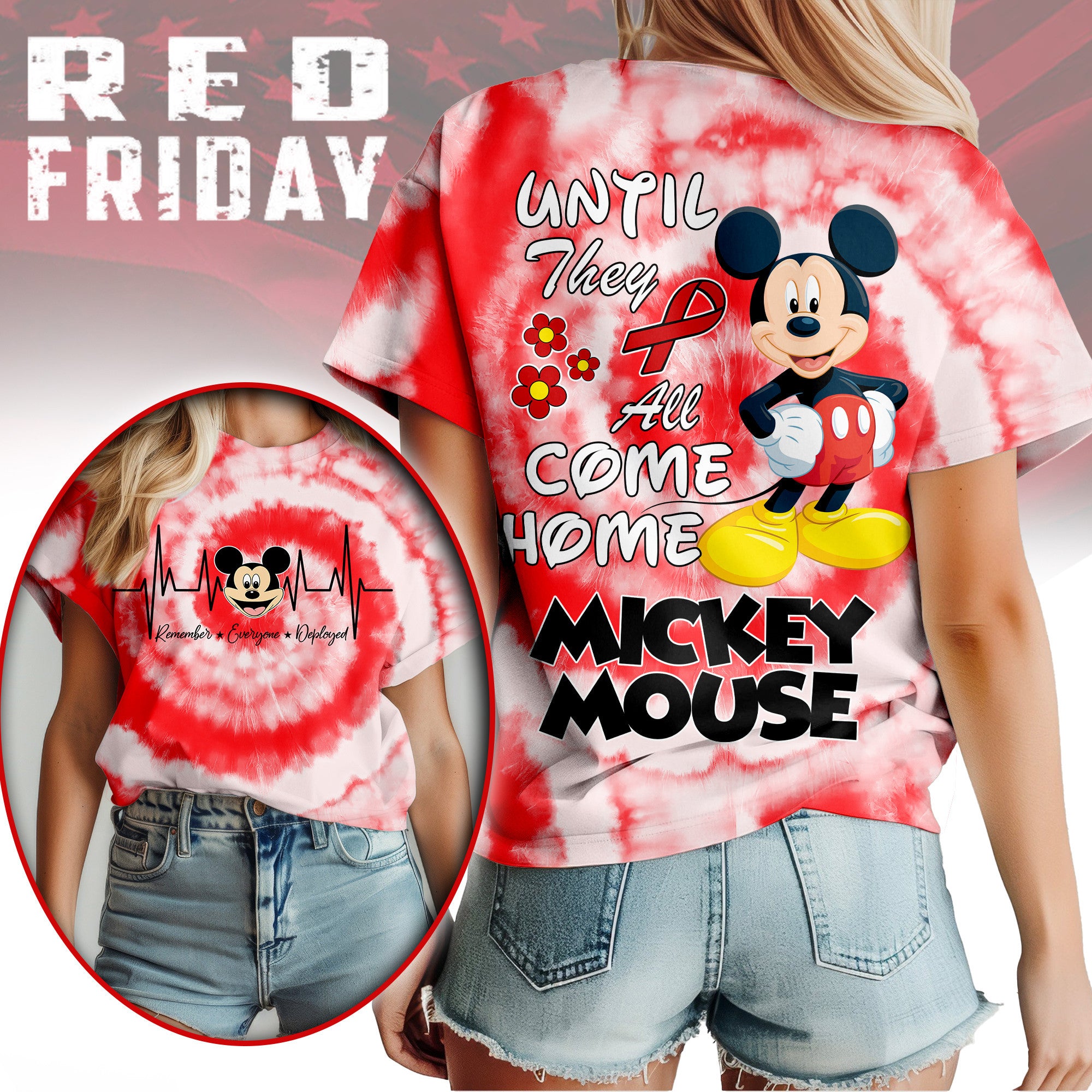 Premium MKMS Red Friday 3D Shirt NY