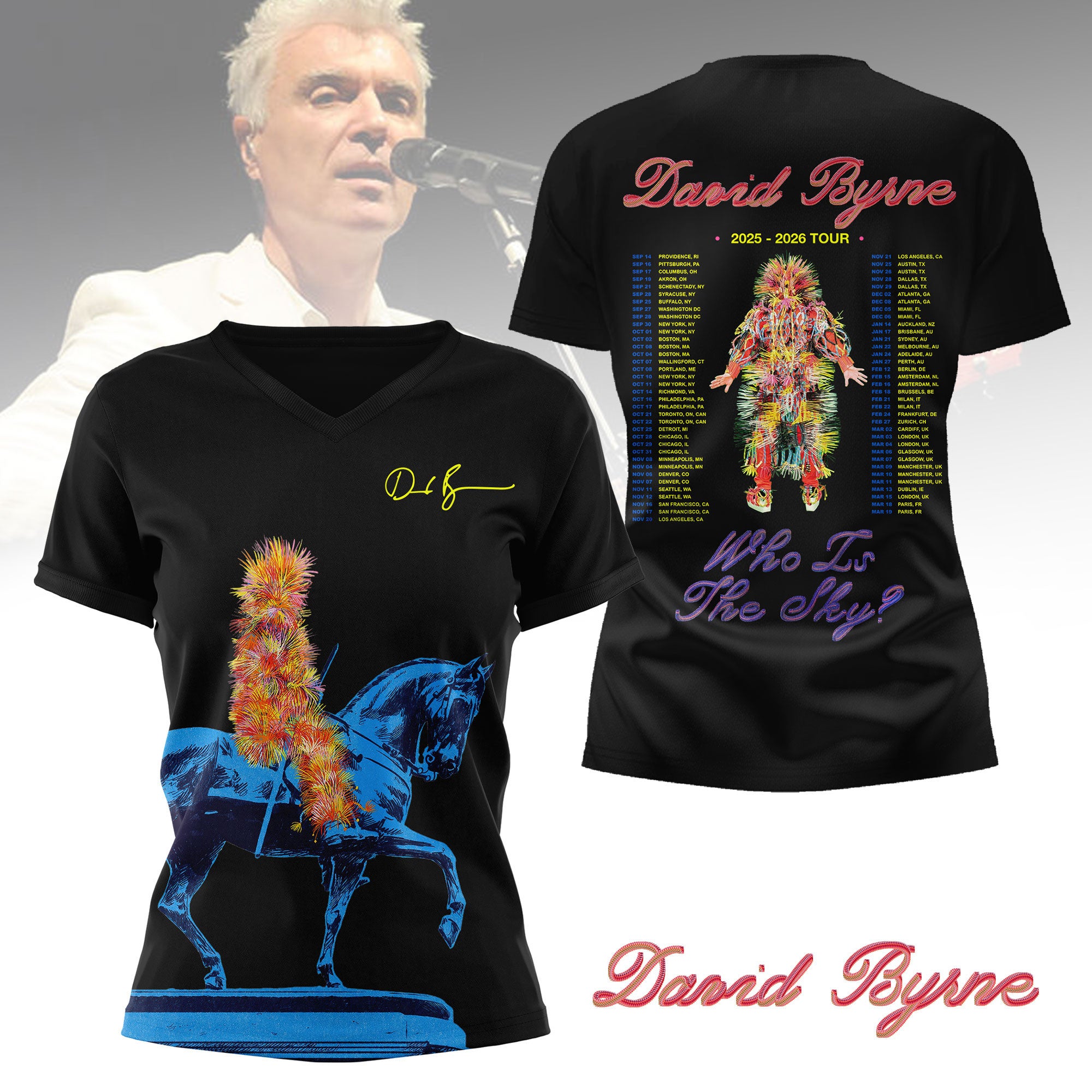 Premium DVBN Tour 3D Shirt NY