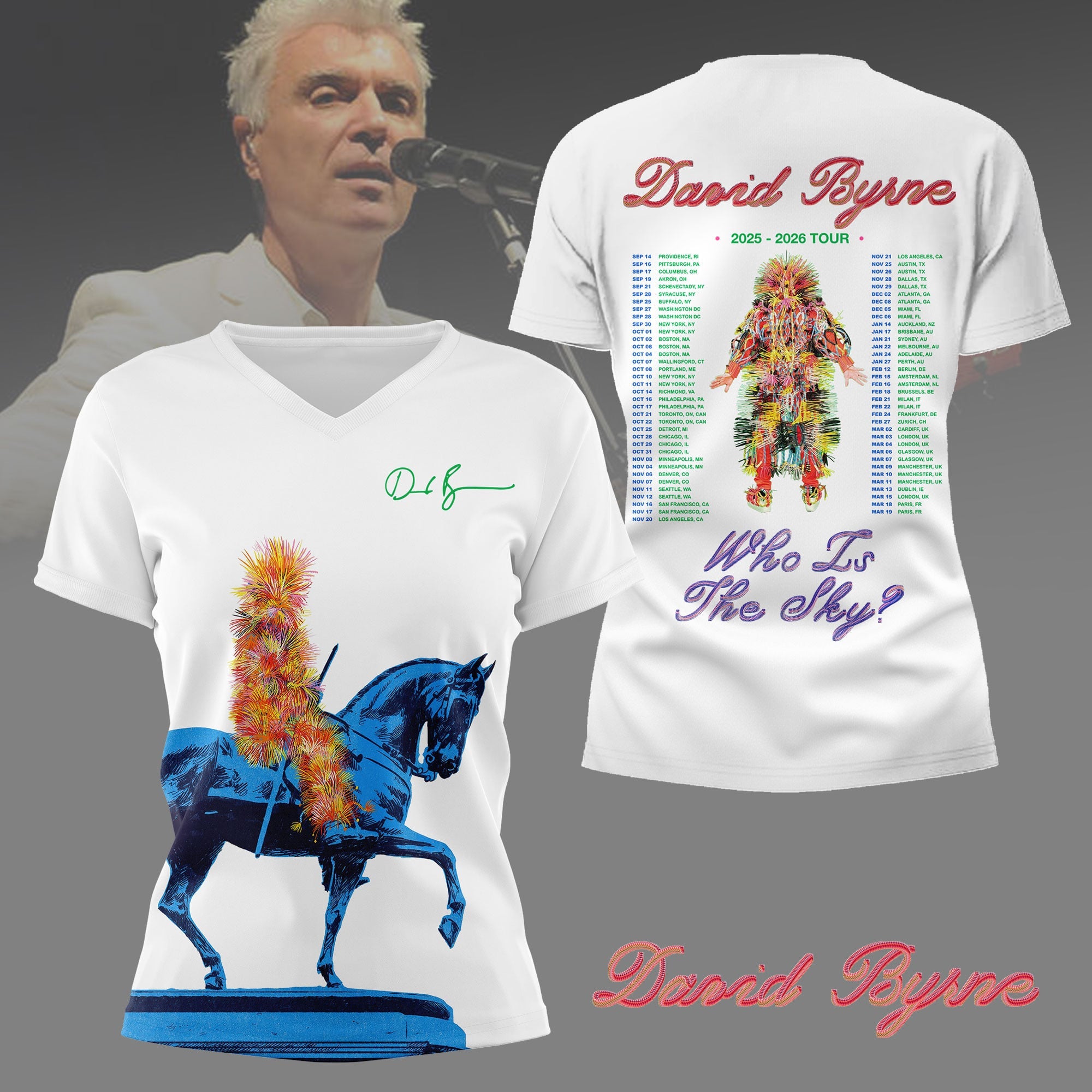 Premium DVBN Tour 3D Shirt NY