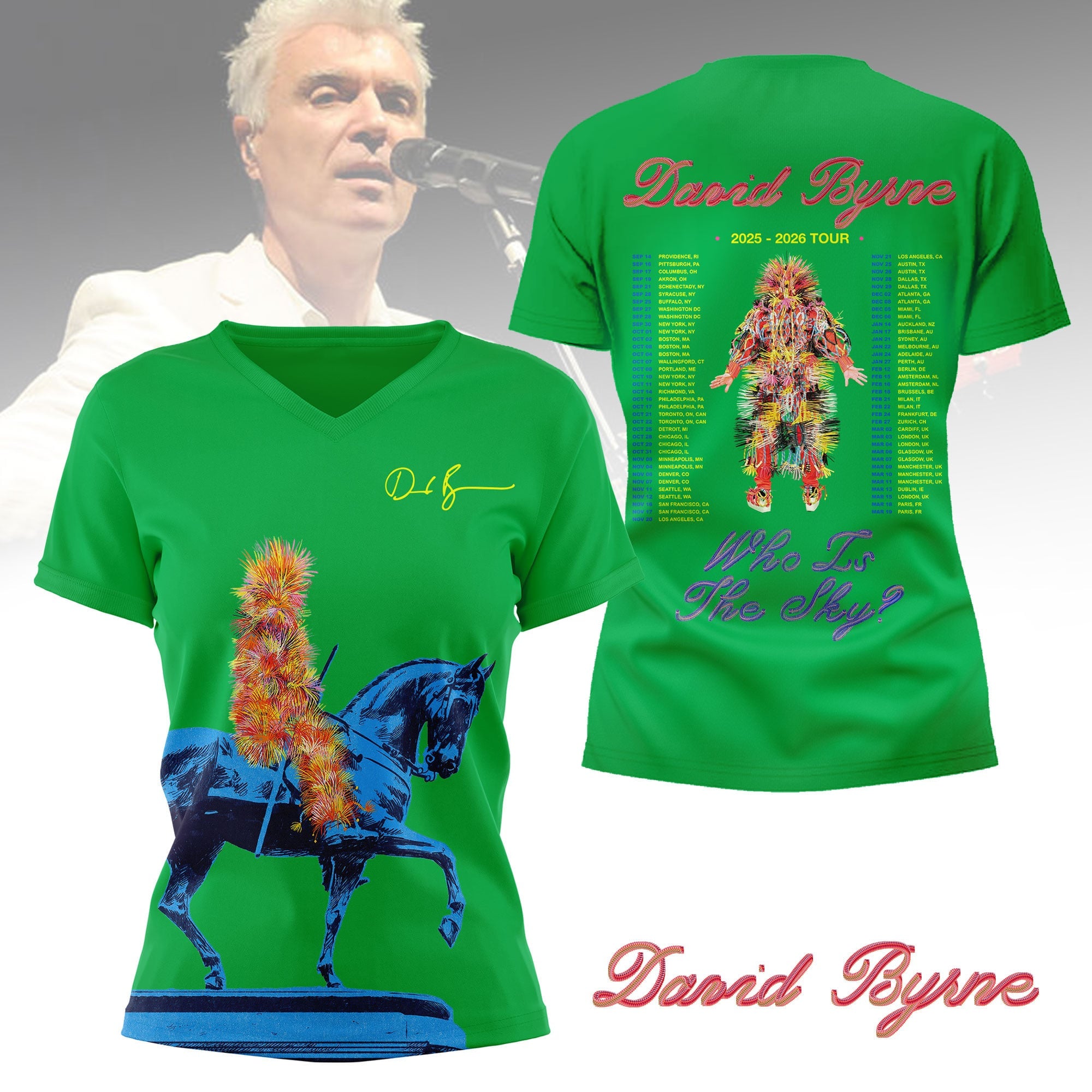 Premium DVBN Tour 3D Shirt NY