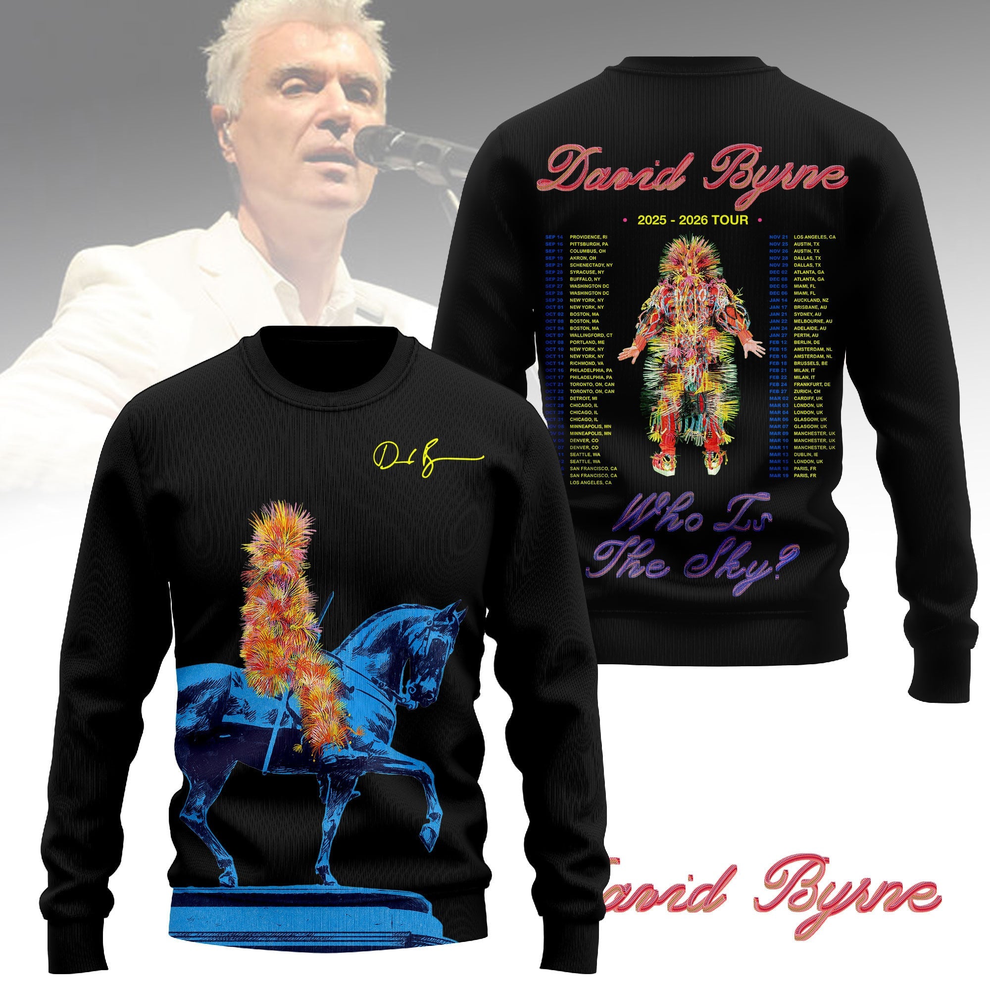 Premium DVBN Tour 3D Shirt NY