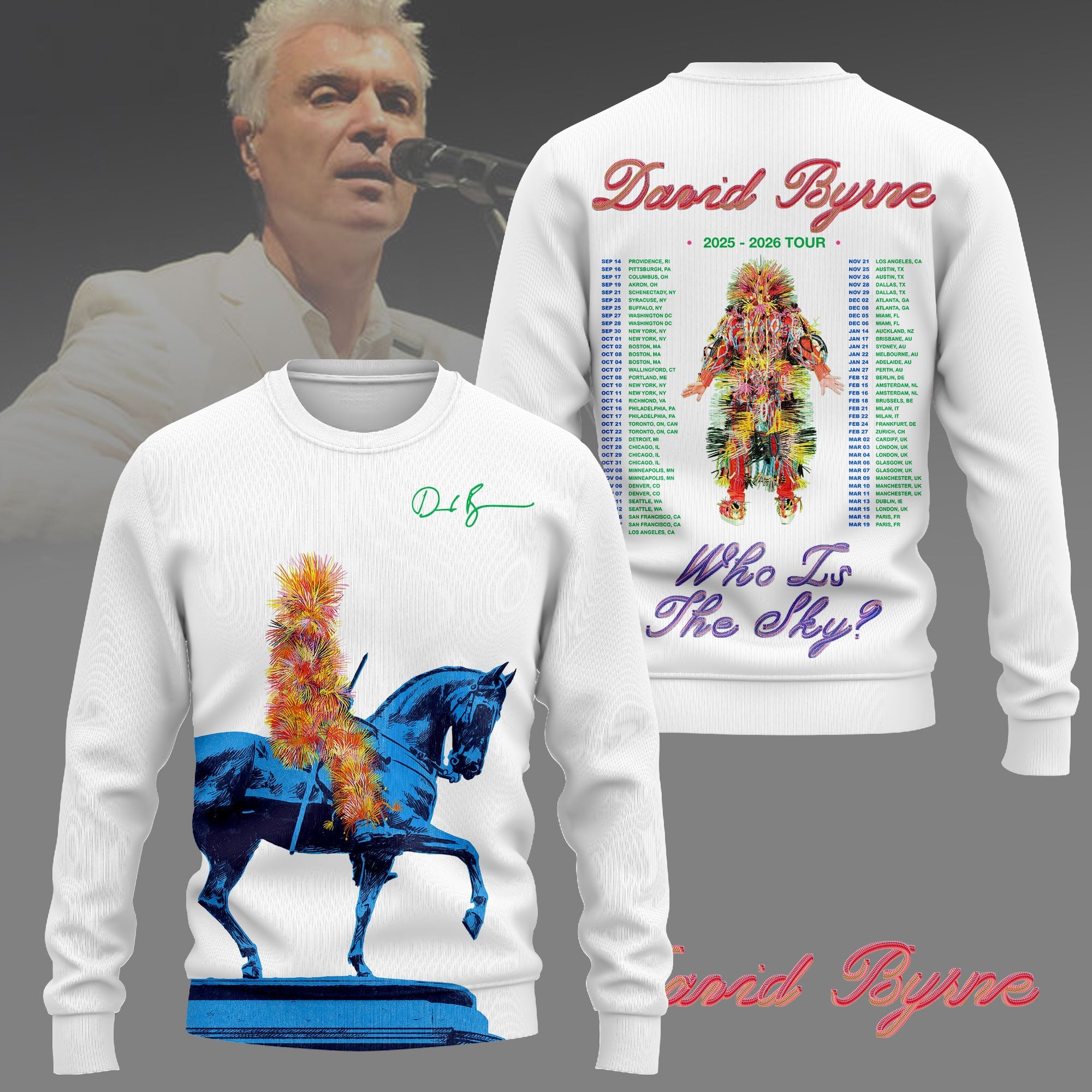 Premium DVBN Tour 3D Shirt NY